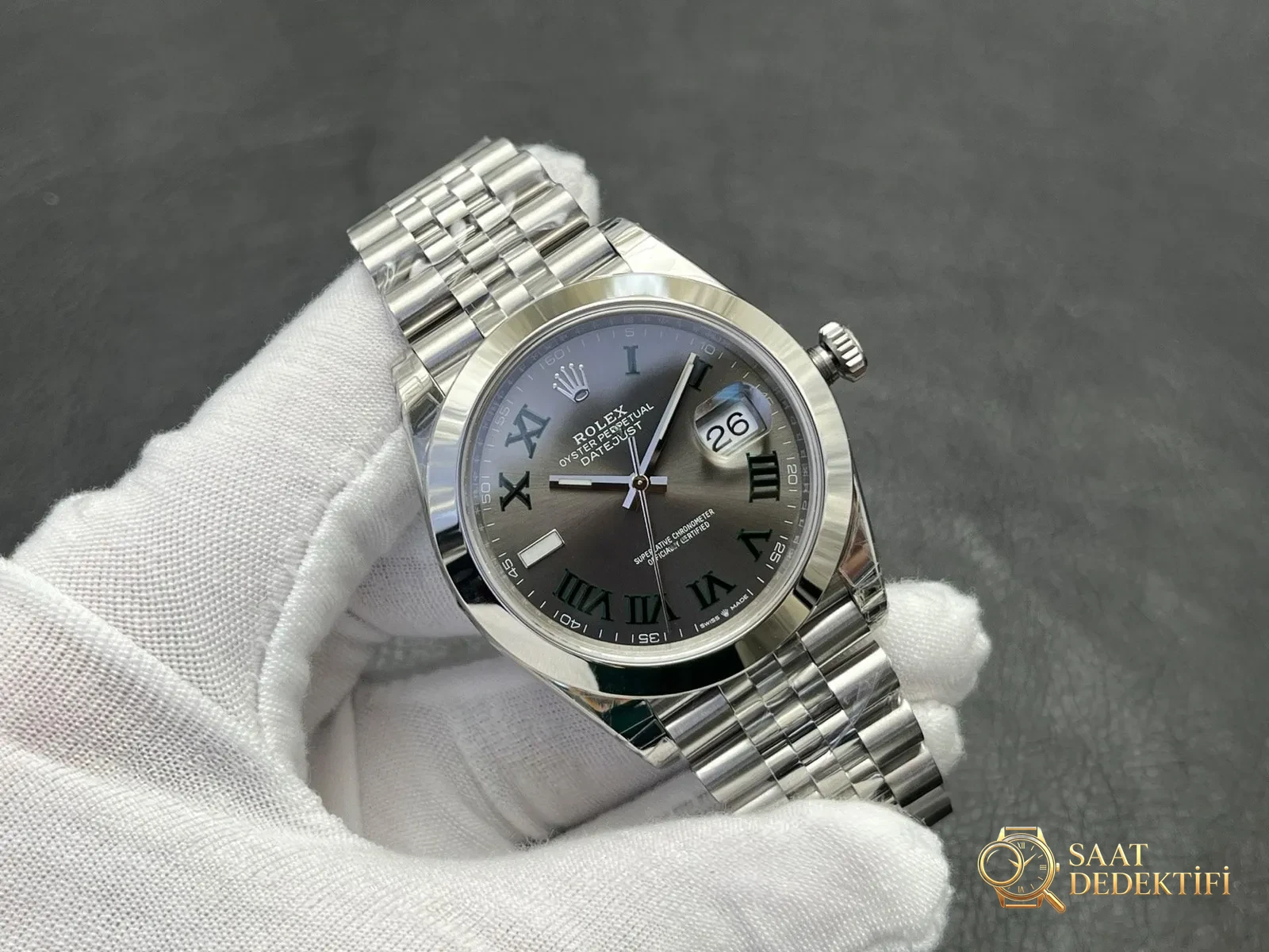 VS Factory Rolex Datejust 41mm Gümüş Kadran Klasik İş Adamı Saati İncelemesi - fotoğraf 1