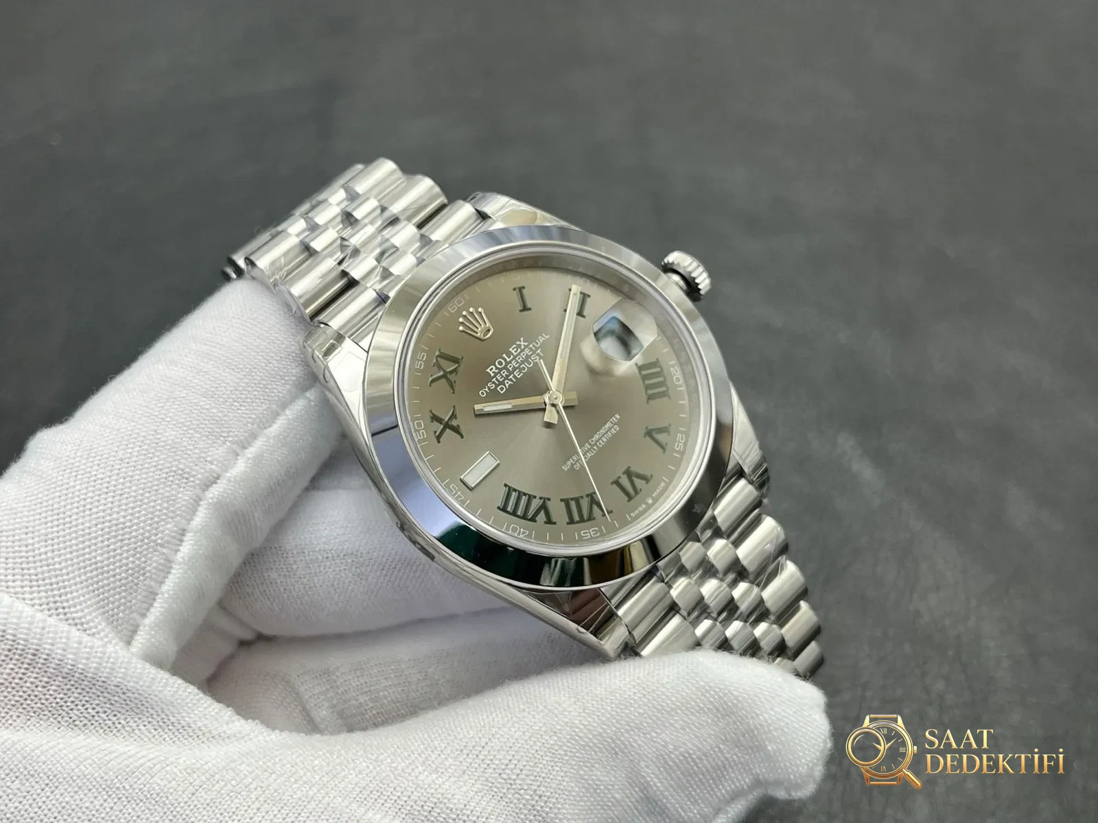 VS Factory Rolex Datejust 41mm Gümüş Kadran Klasik İş Adamı Saati İncelemesi - fotoğraf 3