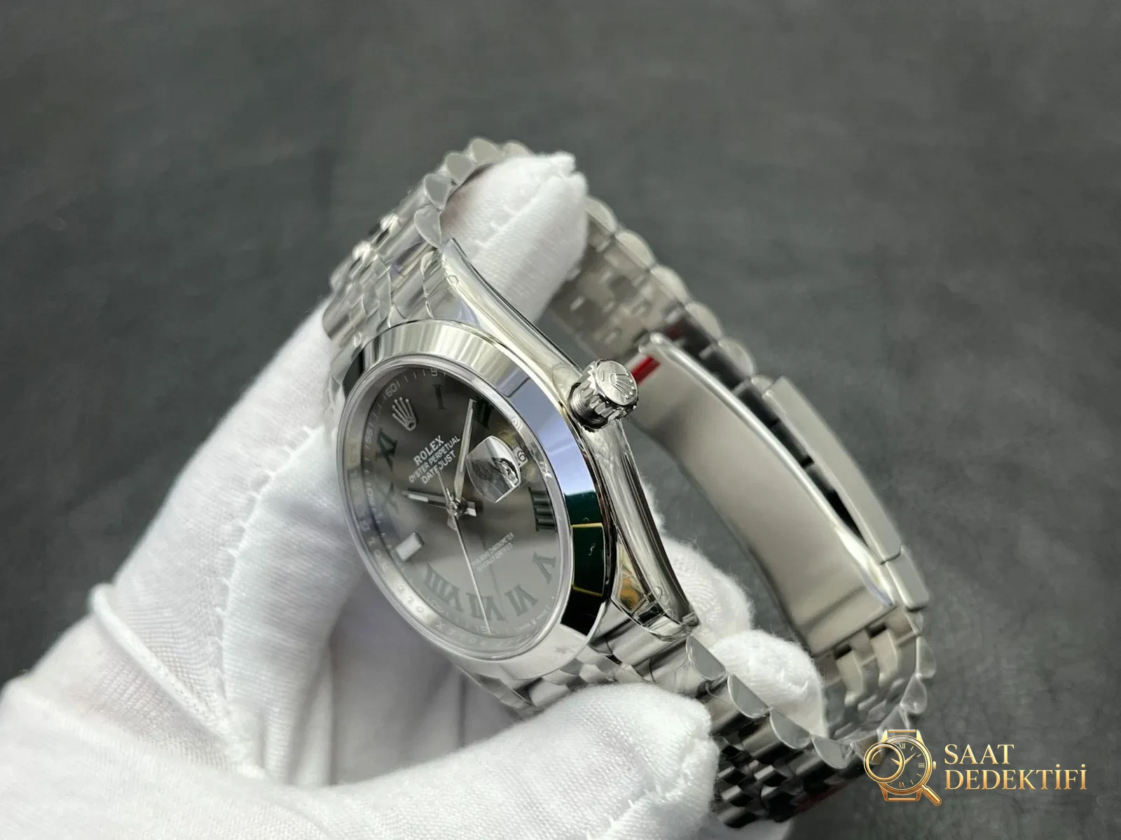 VS Factory Rolex Datejust 41mm Gümüş Kadran Klasik İş Adamı Saati İncelemesi - fotoğraf 4