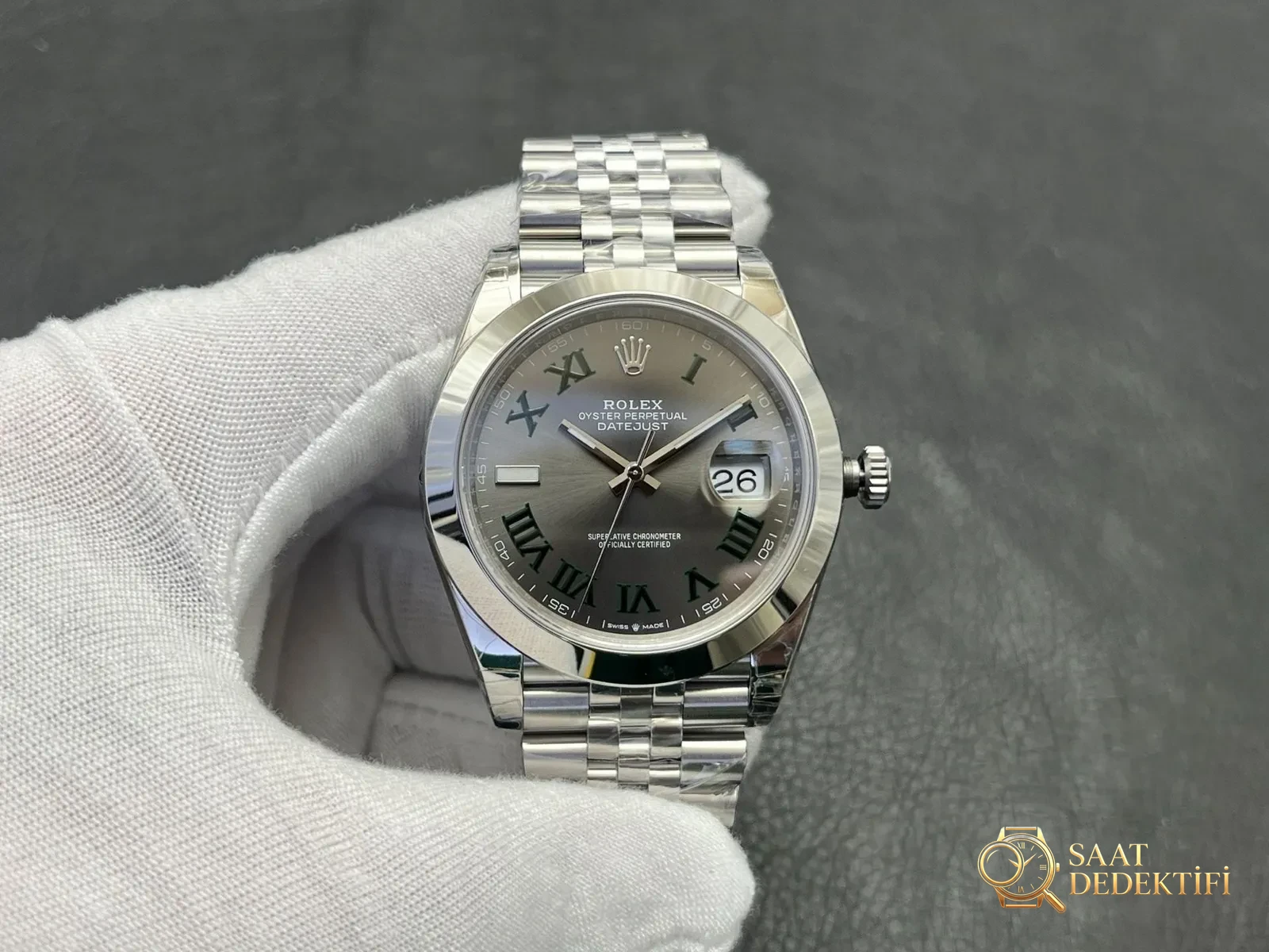 VS Factory Rolex Datejust 41mm Gümüş Kadran Klasik İş Adamı Saati İncelemesi - fotoğraf 5