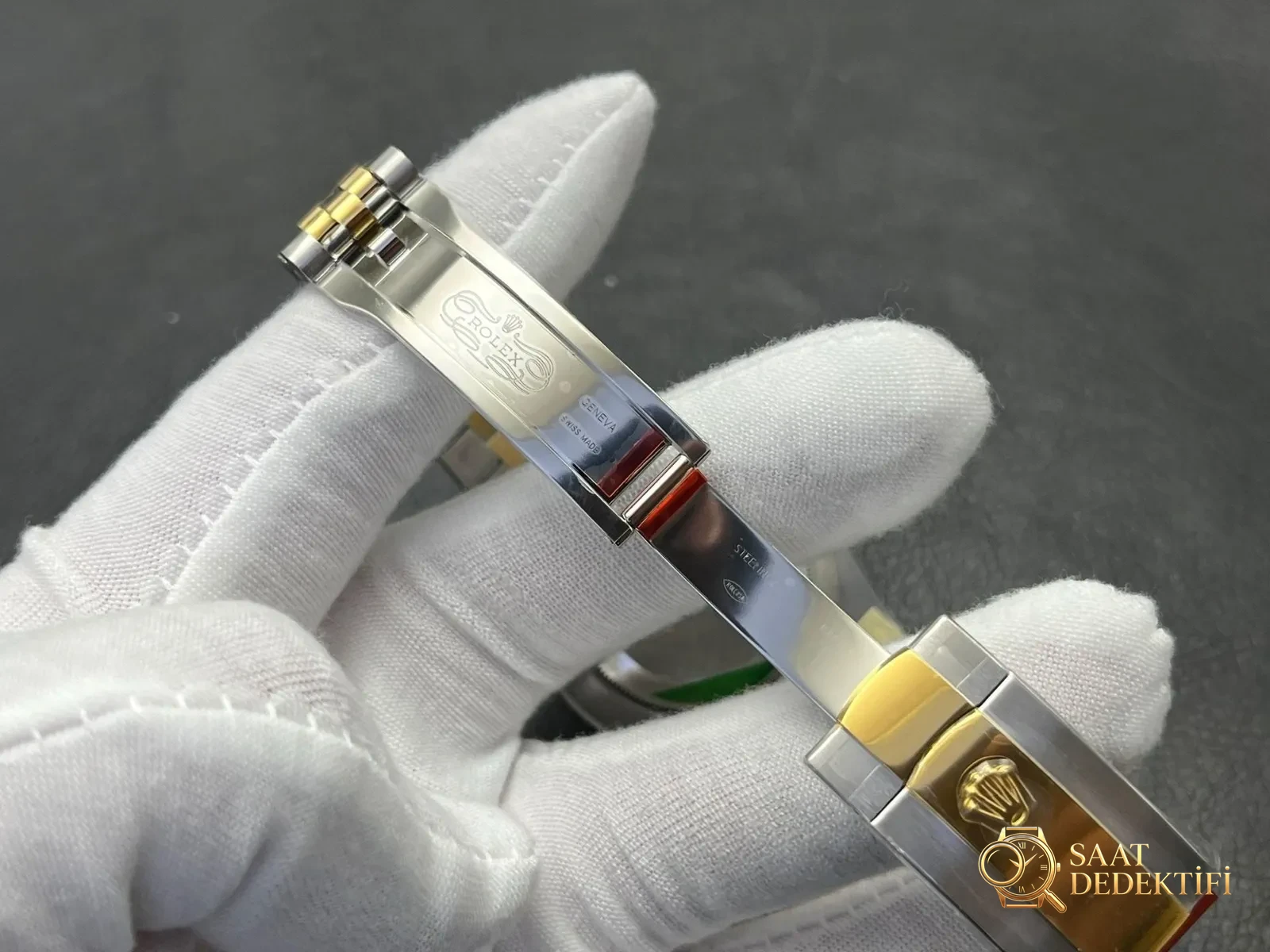VS Factory Rolex Datejust 41mm Two Tone Sarı Altın Fluted Jubilee İncelemesi - fotoğraf 7