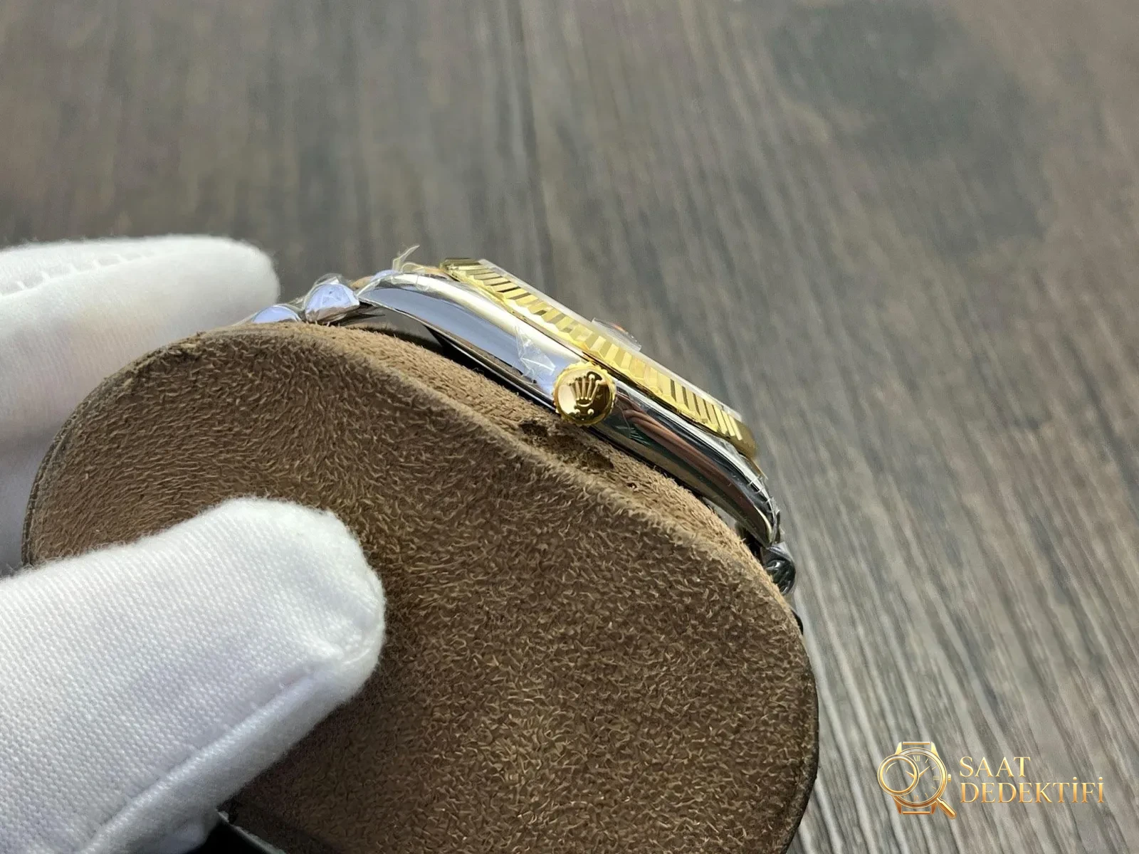 Наручные часы VS Factory Rolex Datejust 41 мм – качество изготовления макроциферблата и указателя