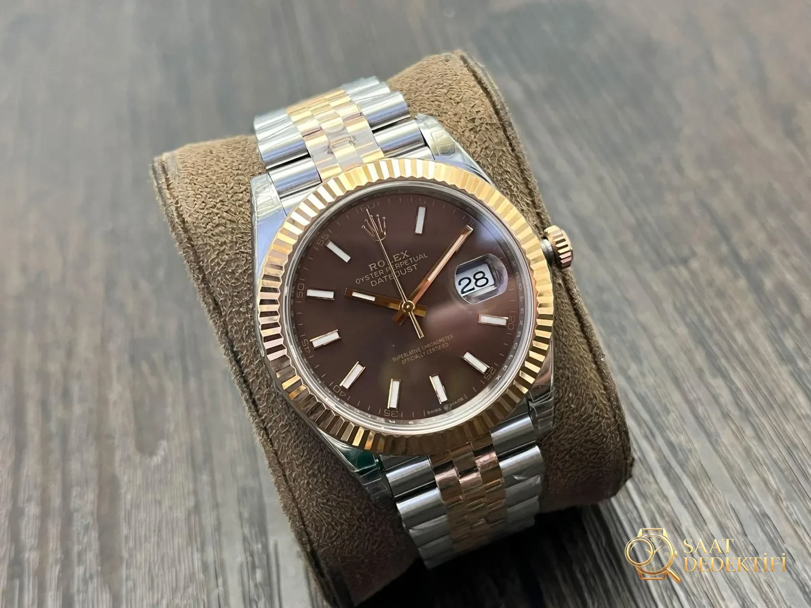 VS Factory Rolex Datejust 41mm Gümüş Kadran Güneş Işığı Deseni İncelemesi