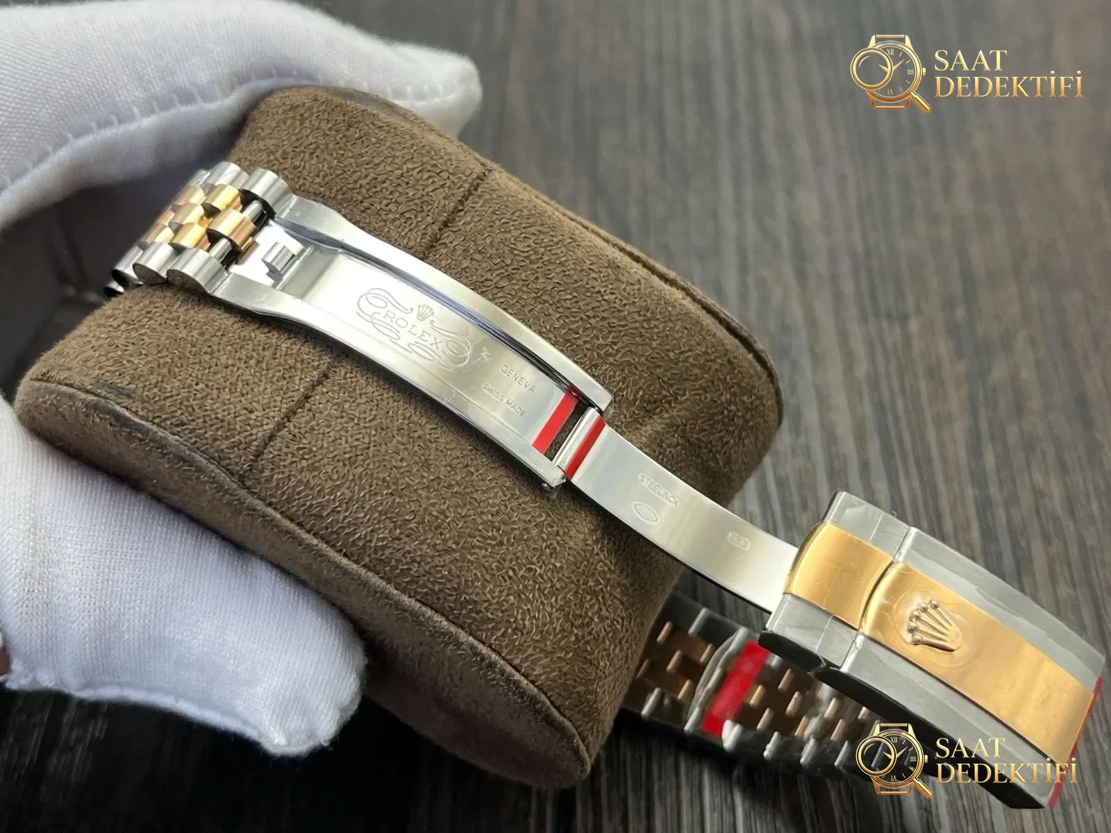 VS Factory Rolex Datejust 41mm Gümüş Kadran Güneş Işığı Deseni İncelemesi - fotoğraf 7