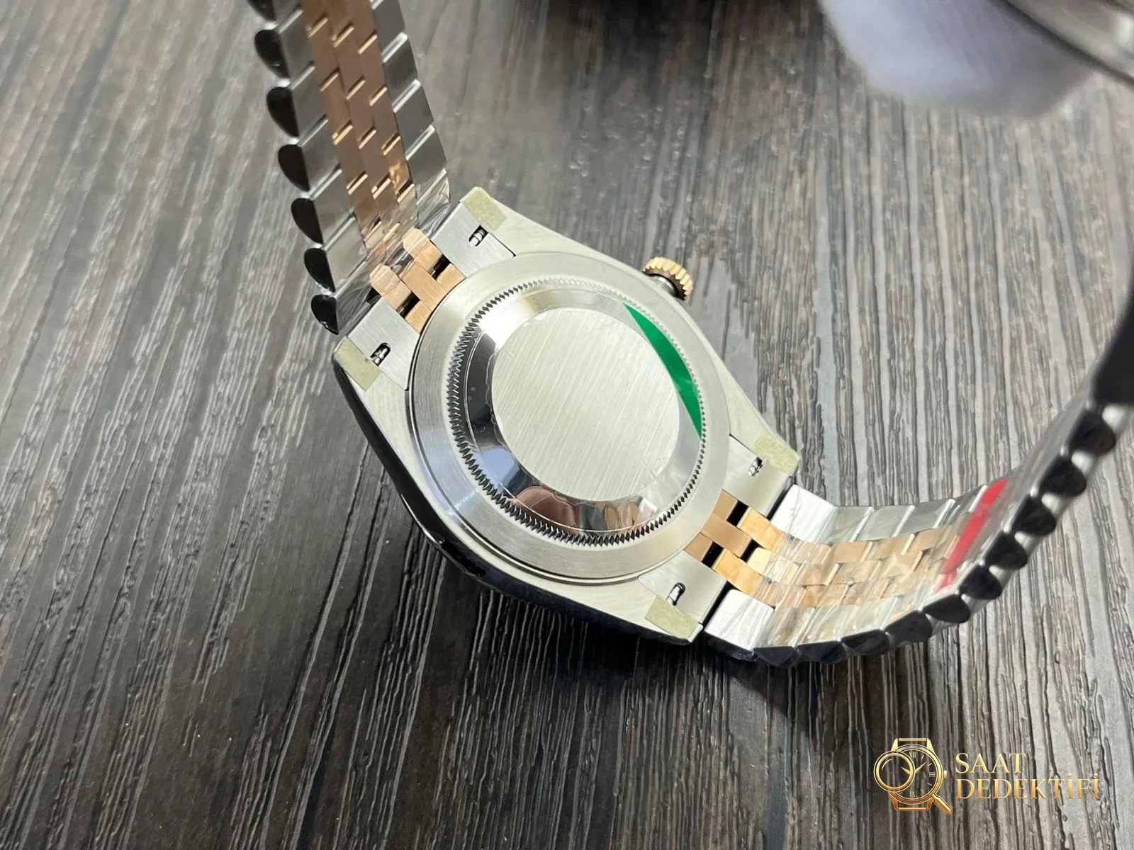 VS Factory Rolex Datejust 41mm Gümüş Kadran Güneş Işığı Deseni İncelemesi - fotoğraf 8
