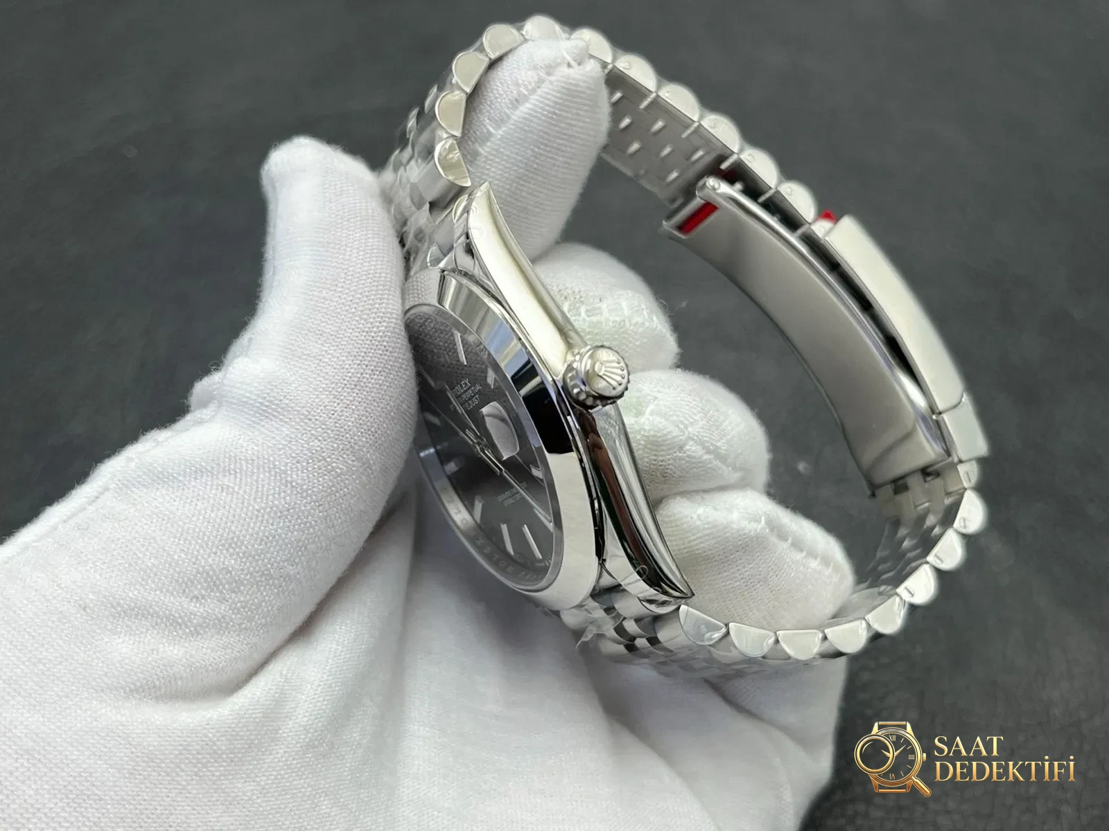 VS Factory Rolex Datejust 41mm Safir Kristal Cam ve Cyclops Büyüteç İncelemesi - fotoğraf 4