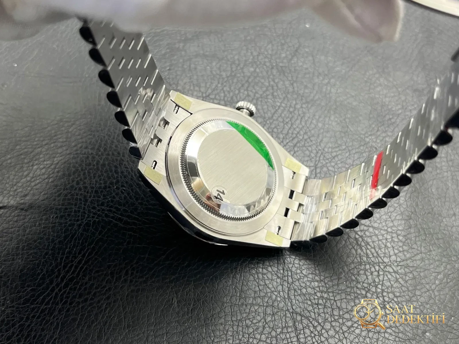 VS Factory Rolex Datejust 41mm Safir Kristal Cam ve Cyclops Büyüteç İncelemesi - fotoğraf 8