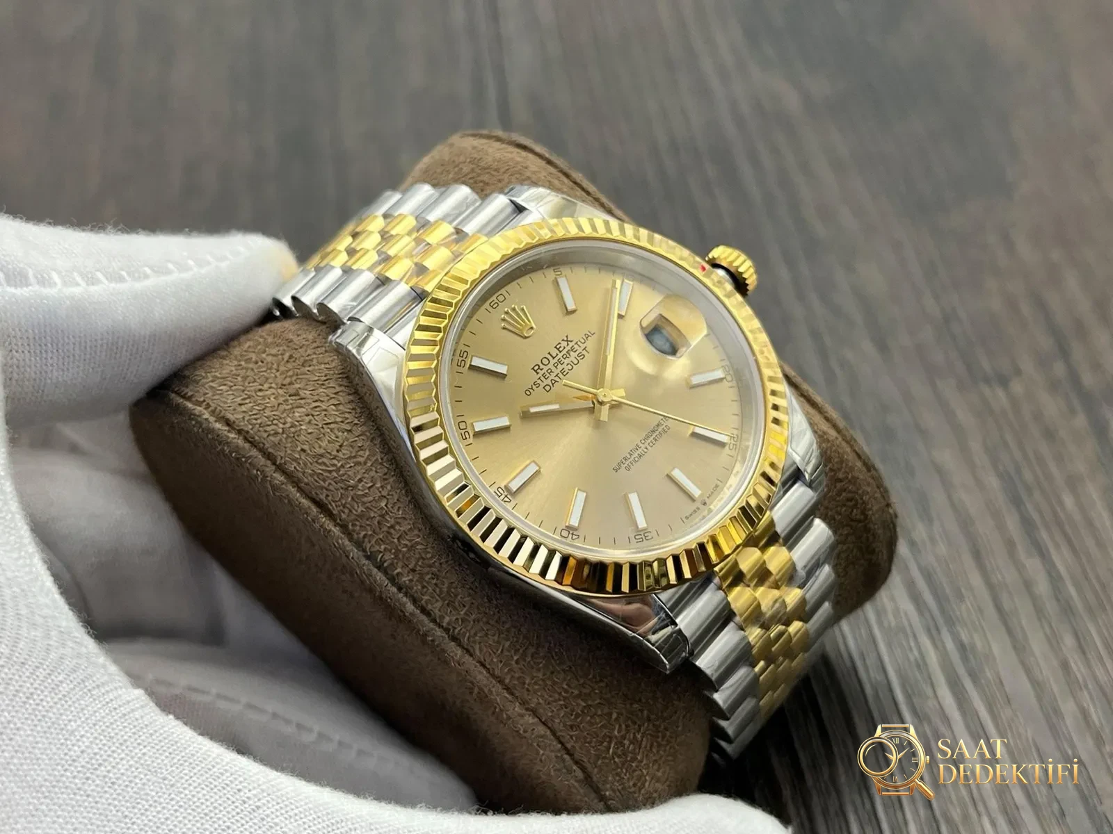 VS Factory Rolex Datejust 41mm Fluted Yivli Bezel İncelemesi İncelemesi - fotoğraf 2