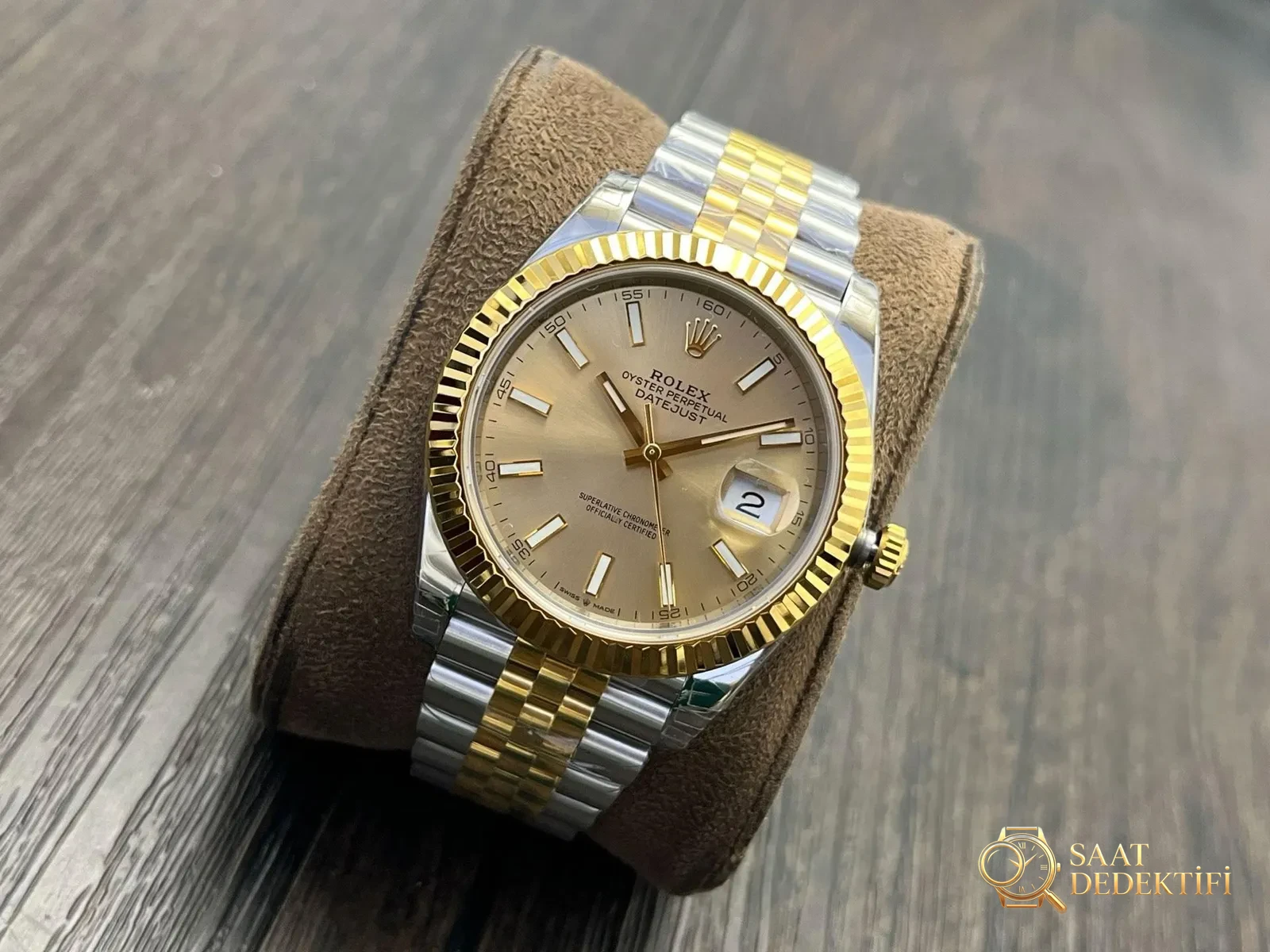 VS Factory Rolex Datejust 41mm Fluted Yivli Bezel İncelemesi İncelemesi - fotoğraf 3