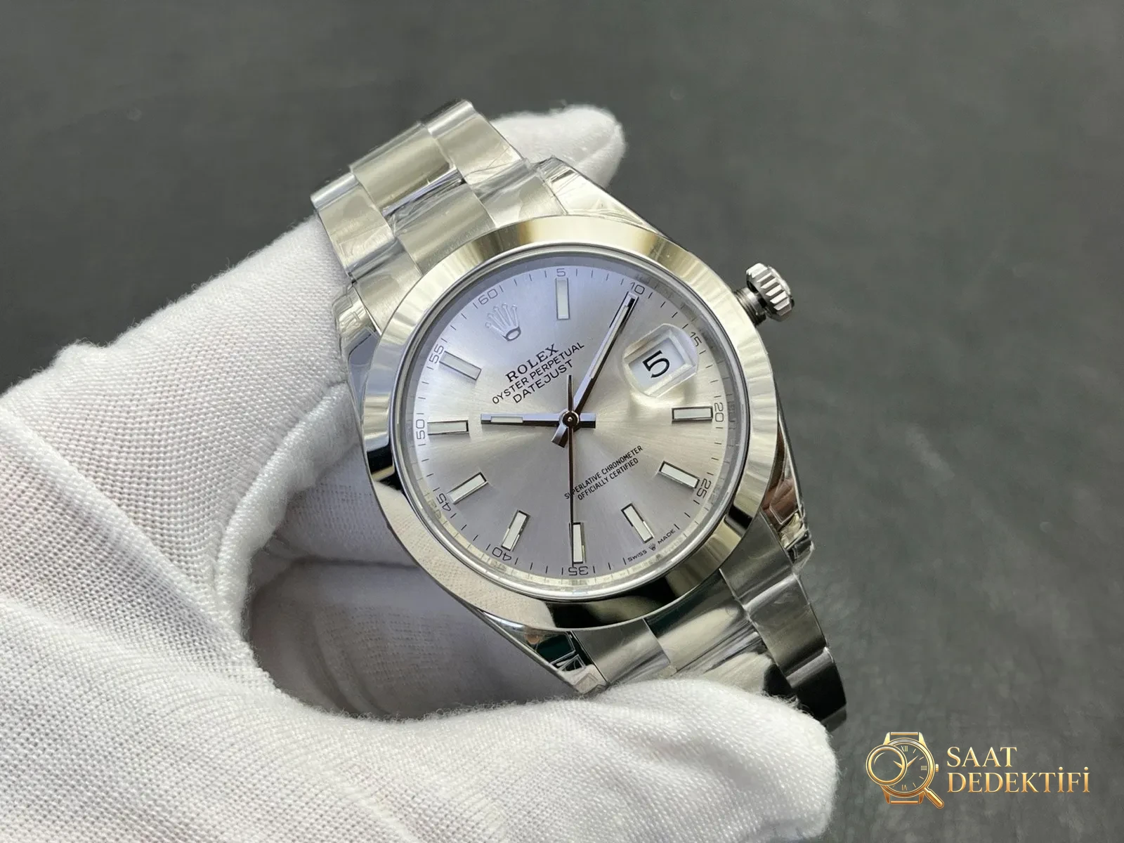 VS Factory Rolex Datejust 41mm Yetmiş Saat Güç Rezervi Testi - fotoğraf 2