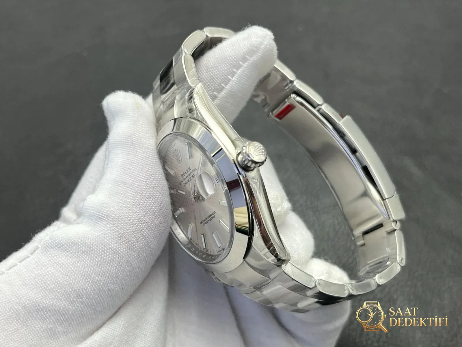 VS Factory Rolex Datejust 41mm Yetmiş Saat Güç Rezervi Testi - fotoğraf 6
