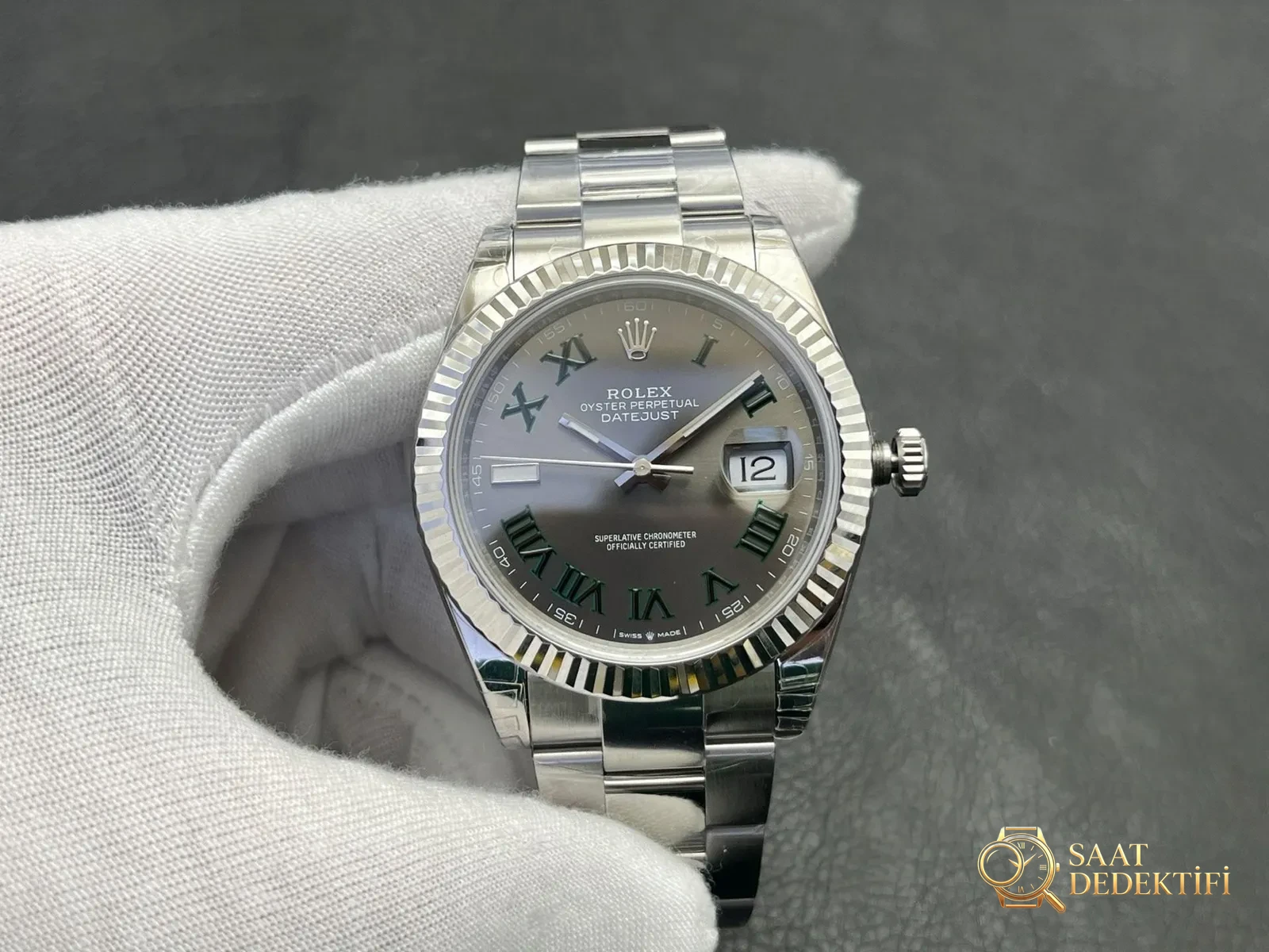 VS Factory Rolex Datejust 41mm Siyah Kadran Oyster Kordon Uyumu İncelemesi - fotoğraf 1