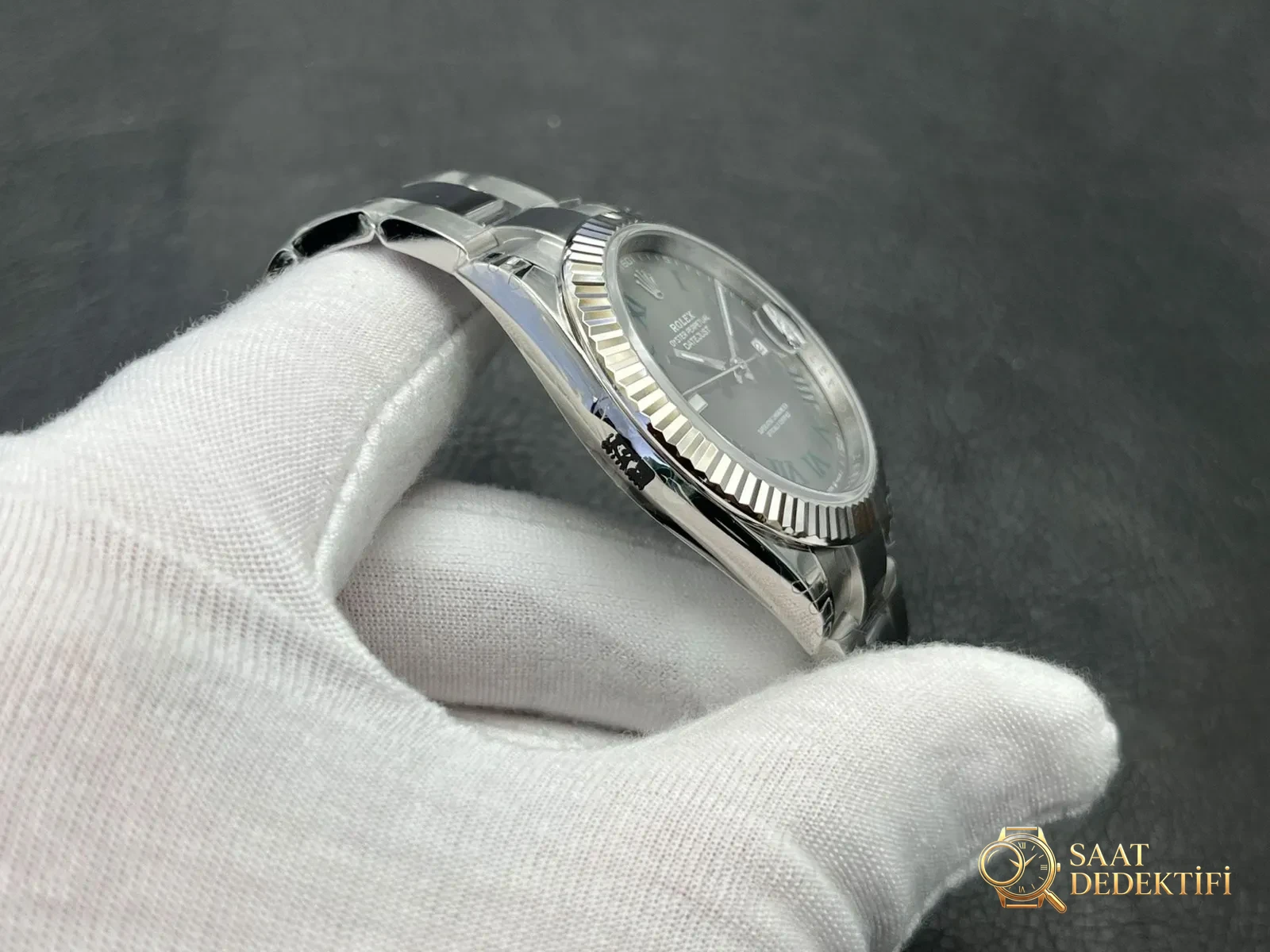 VS Factory Rolex Datejust 41mm Siyah Kadran Oyster Kordon Uyumu İncelemesi - fotoğraf 2