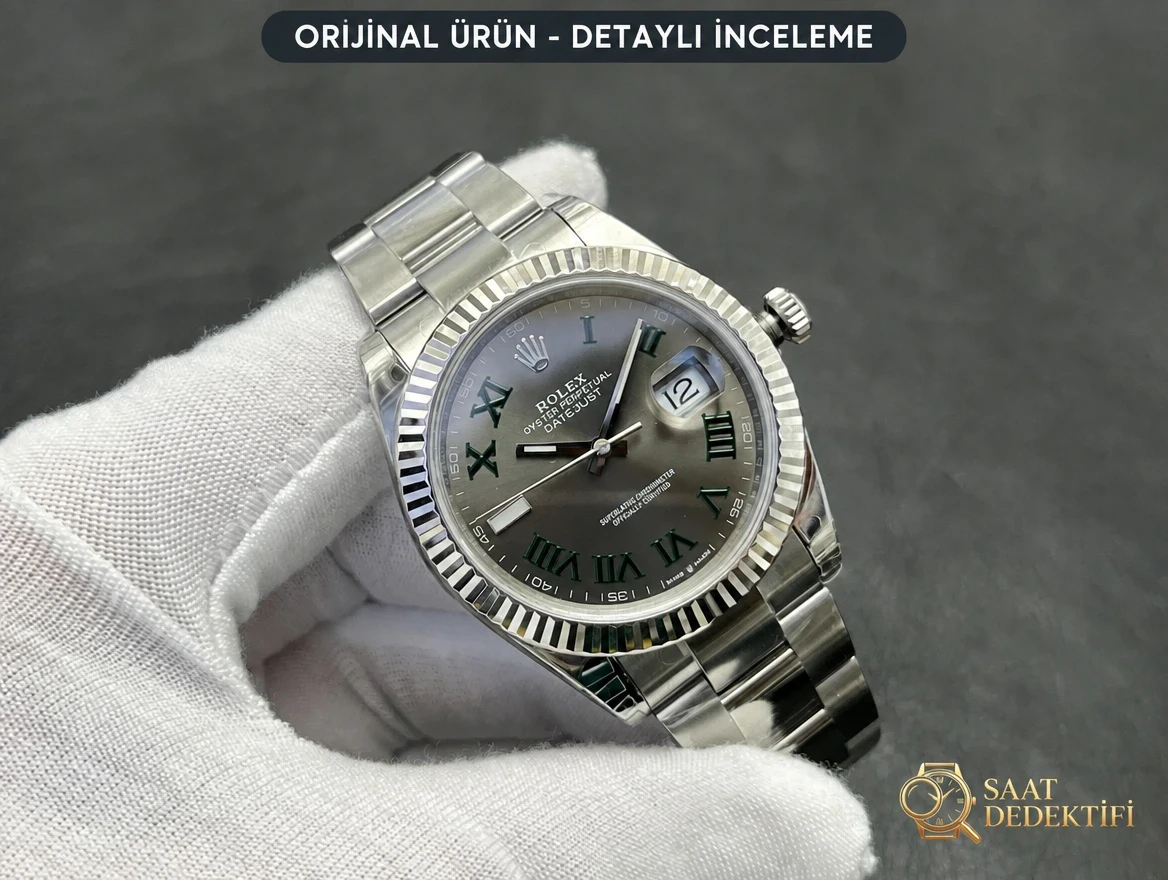 VS Factory Rolex Datejust 41mm Siyah Kadran Oyster Kordon Uyumu İncelemesi - fotoğraf 3