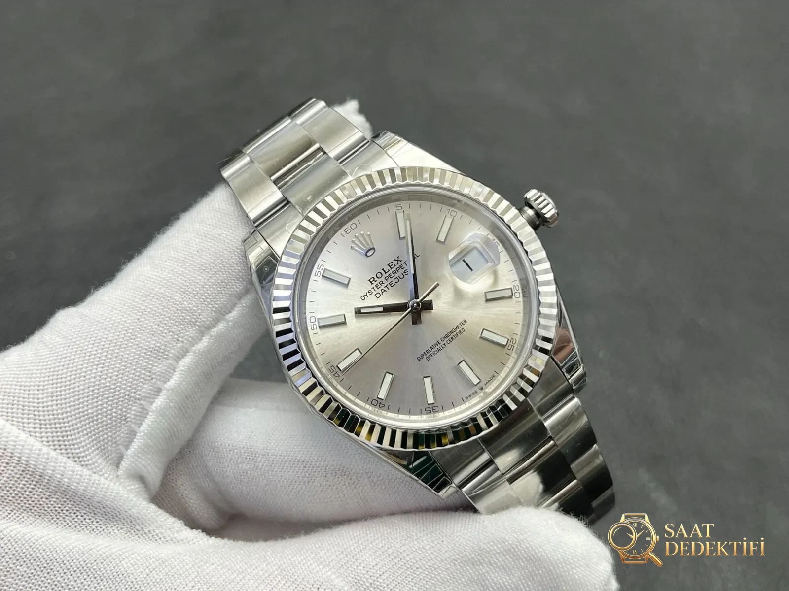 VS Factory Rolex Datejust 41mm Roze Altın Jubilee Çift Renk Modeli İncelemesi - fotoğraf 1
