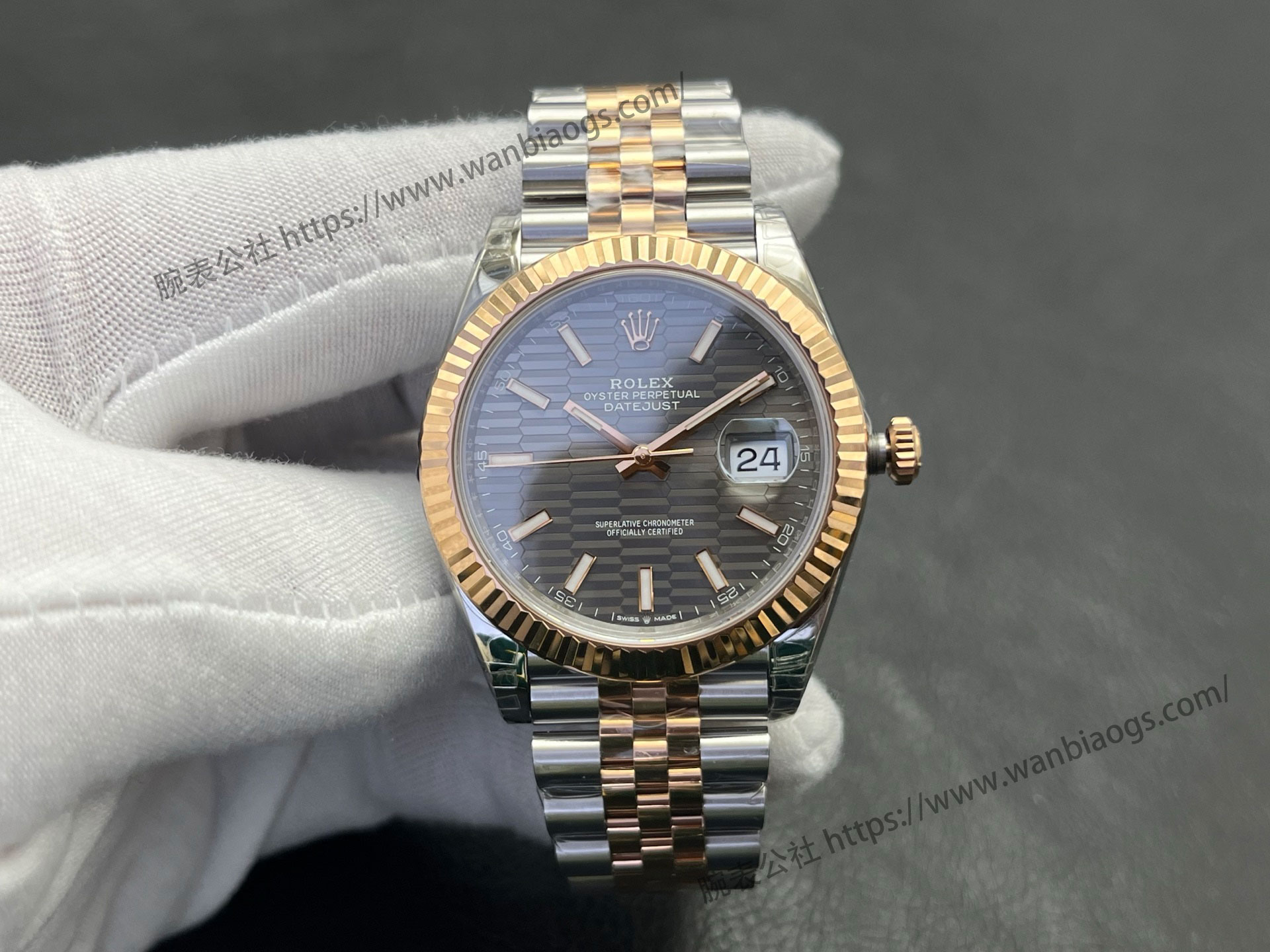 VS Factory Rolex Datejust 41 MM Saat — 1. fotoğraf