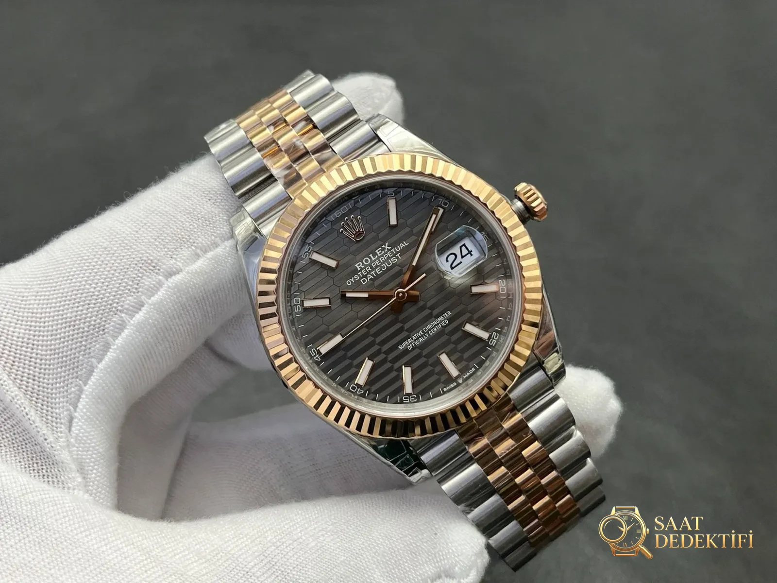 VS Factory Rolex Datejust 41mm Otomatik Kurma Rotoru Ses Seviyesi İncelemesi - fotoğraf 1