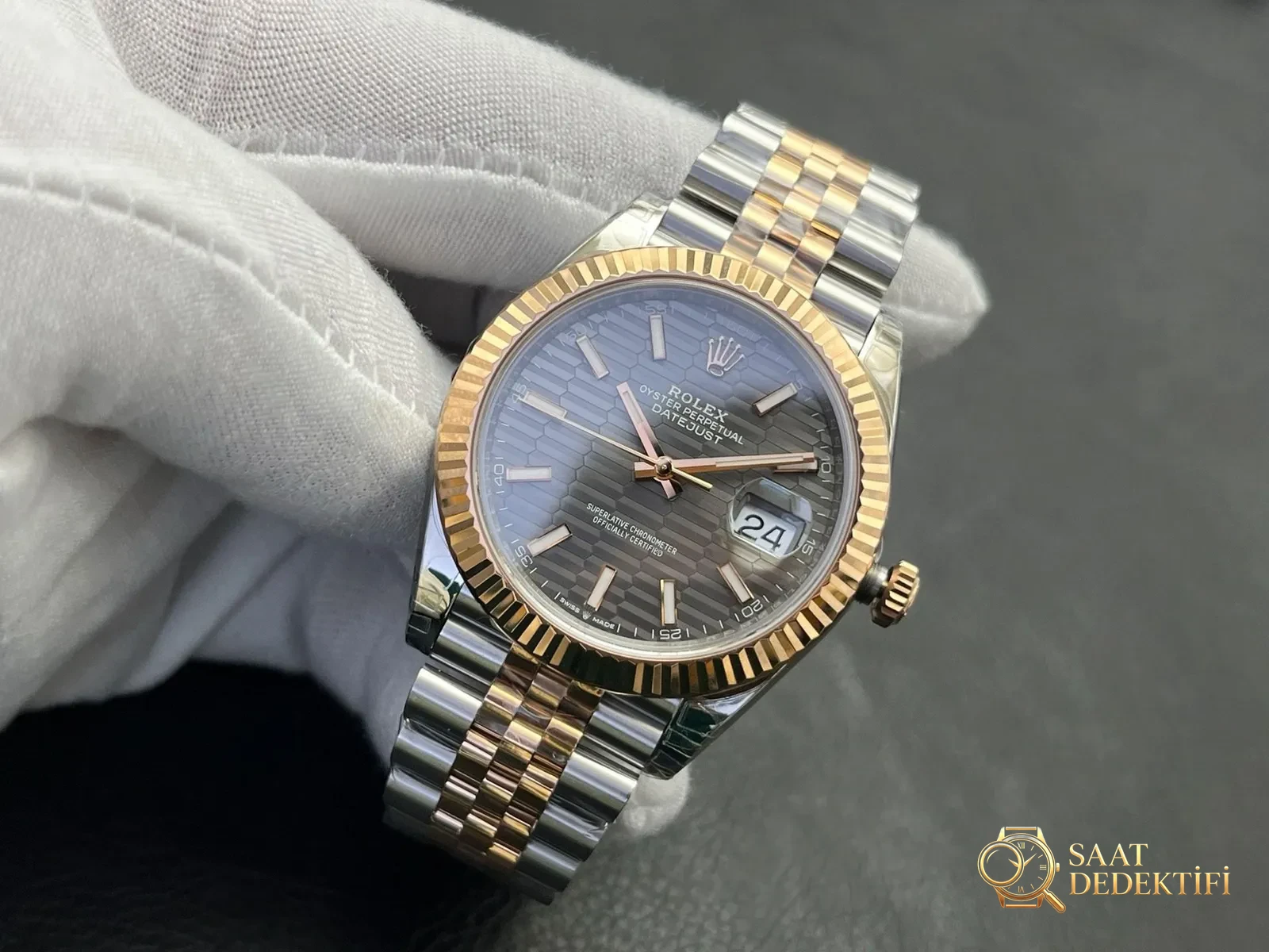 VS Factory Rolex Datejust 41mm Otomatik Kurma Rotoru Ses Seviyesi İncelemesi - fotoğraf 2