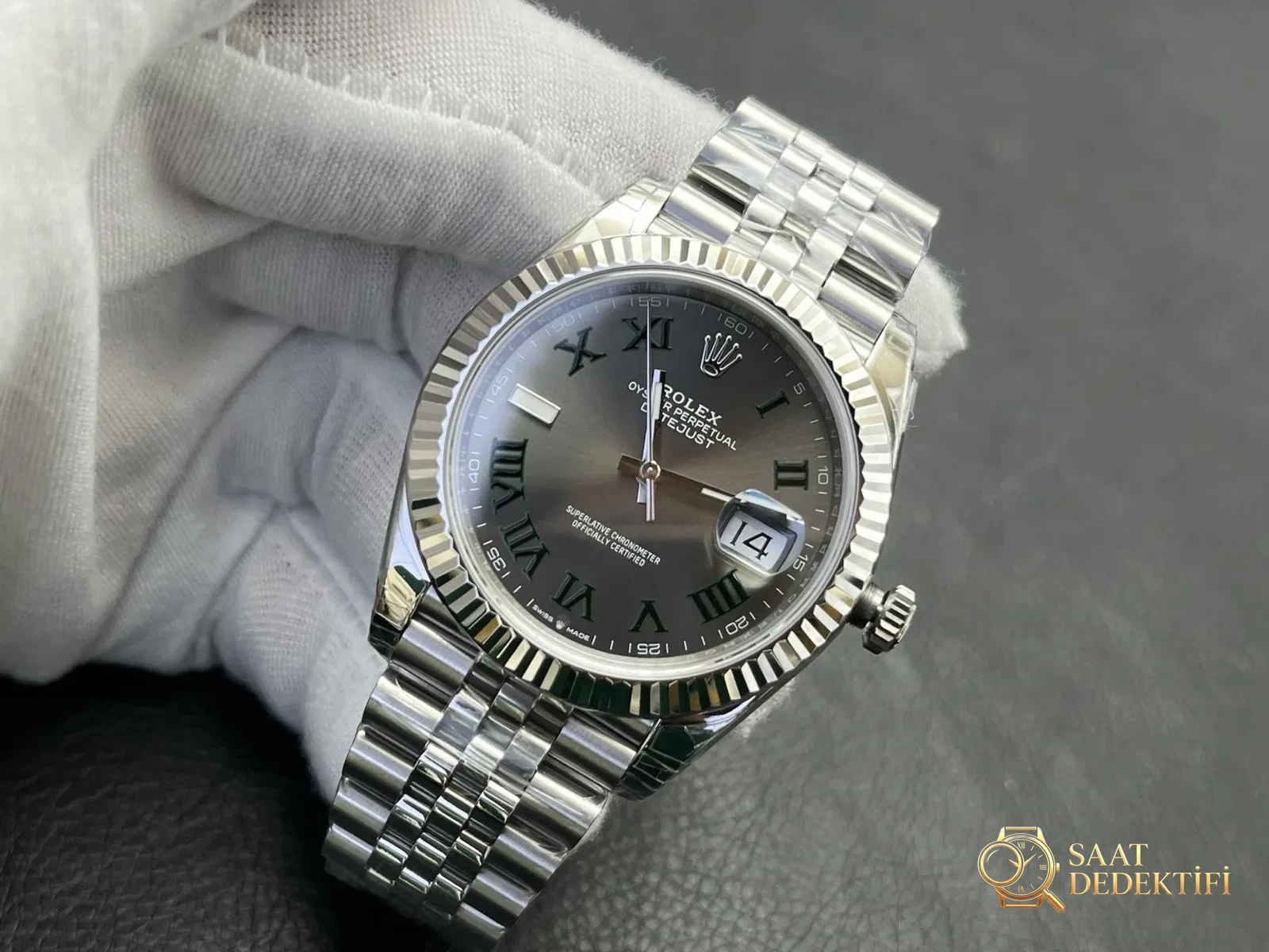 VS Factory Rolex Datejust 41mm Tarih Penceresi Büyütme Oranı Analizi - fotoğraf 8