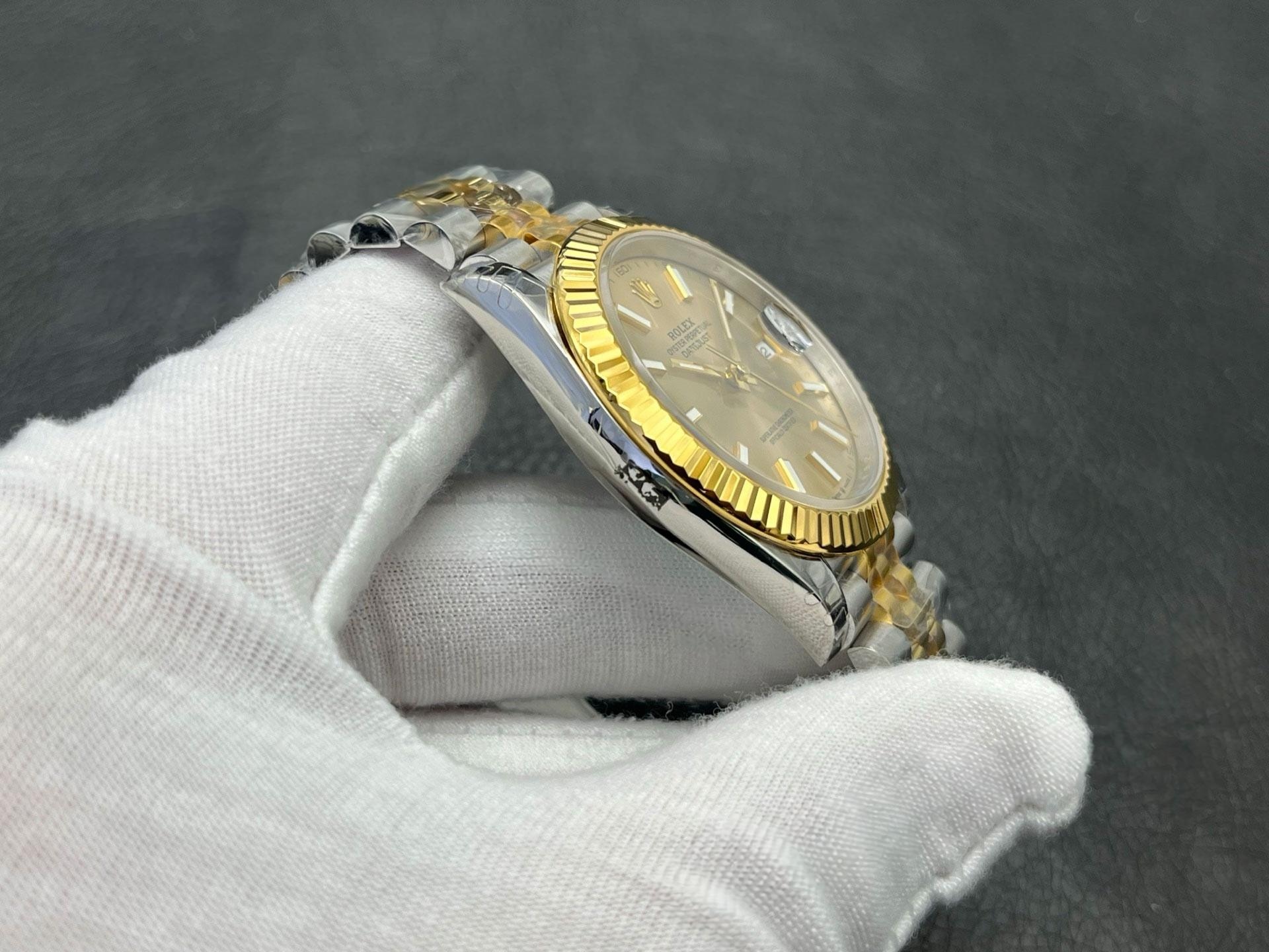 VS Factory Rolex Datejust 41 MM Saat — 6. fotoğraf