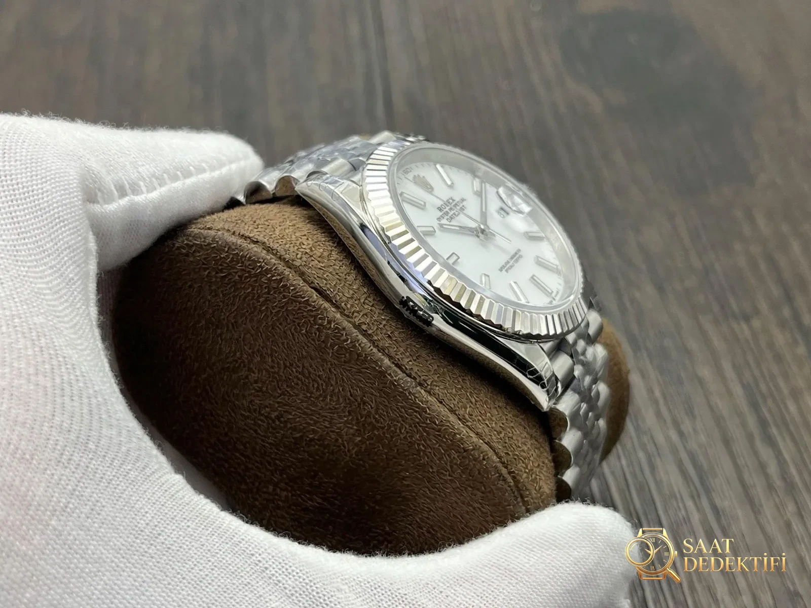 VS Factory Rolex Datejust 41mm Oyster Üç Parça Çelik Kordon - fotoğraf 4