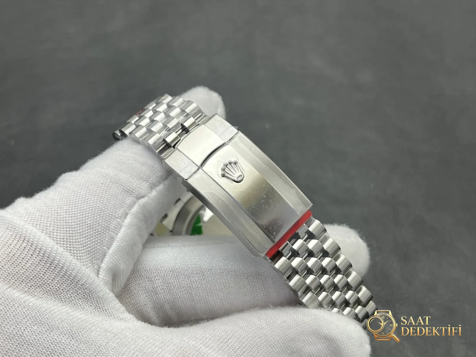VS Factory Rolex Datejust 41mm Kadran Yazı Baskısı Mikroskop İncelemesi İncelemesi - fotoğraf 6