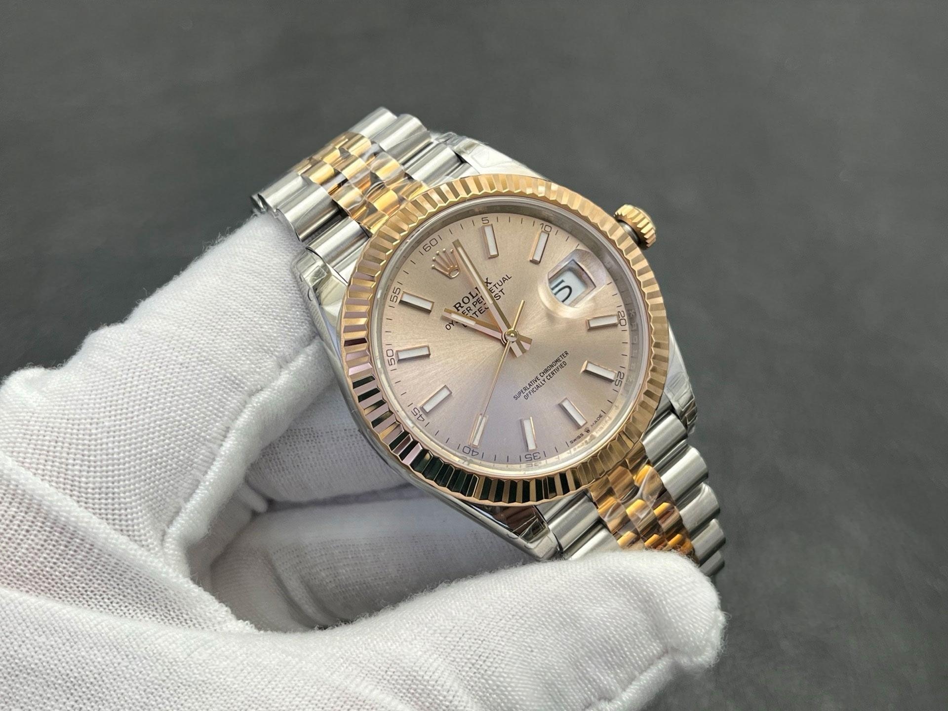 VS Factory Rolex Datejust 41 MM Saat — 5. fotoğraf