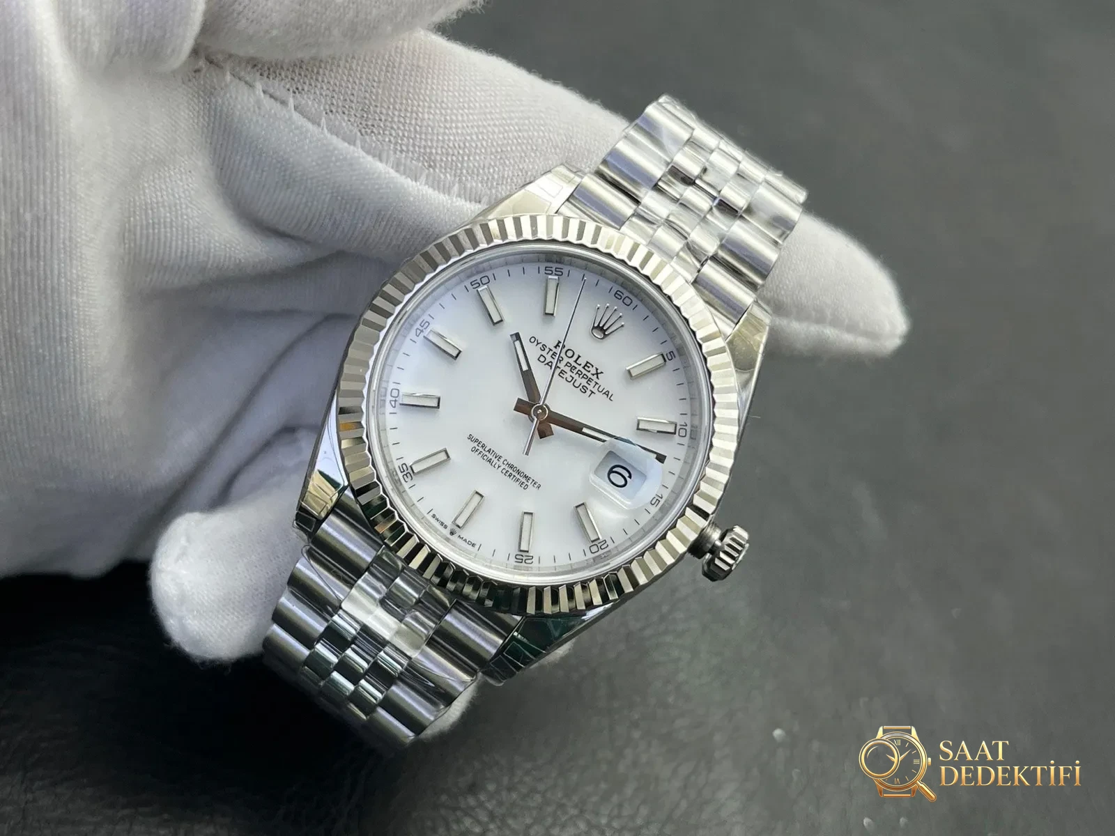 VS Factory Rolex Datejust 41mm Oystersteel Polisaj ve Mat Geçişler İncelemesi - fotoğraf 2
