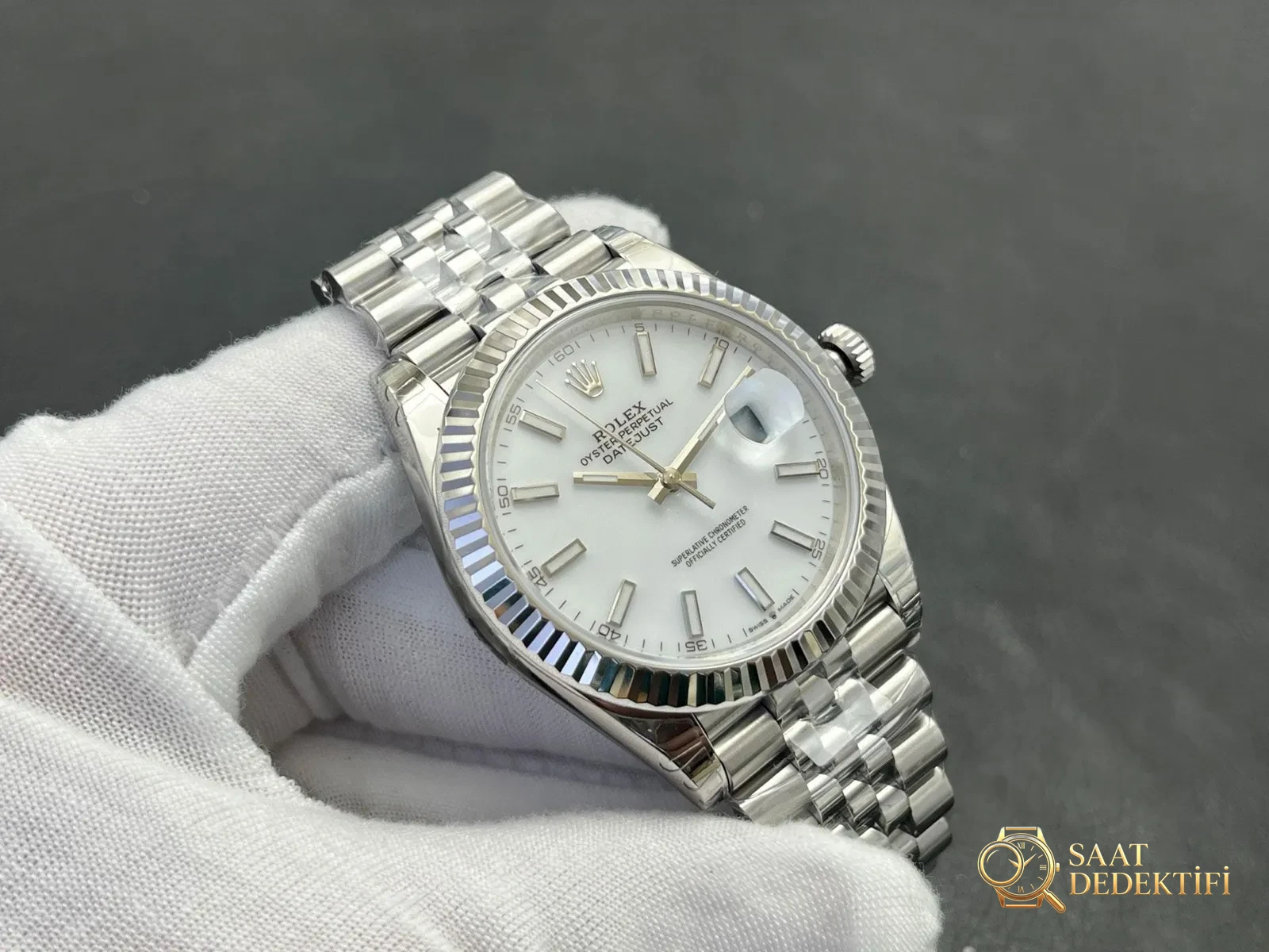 VS Factory Rolex Datejust 41mm Oystersteel Polisaj ve Mat Geçişler İncelemesi - fotoğraf 3