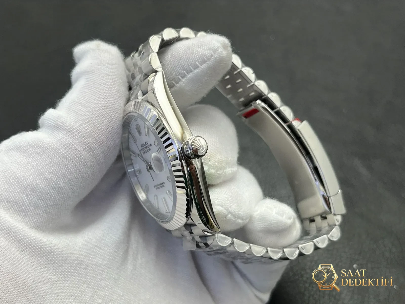 VS Factory Rolex Datejust 41mm Oystersteel Polisaj ve Mat Geçişler İncelemesi - fotoğraf 6