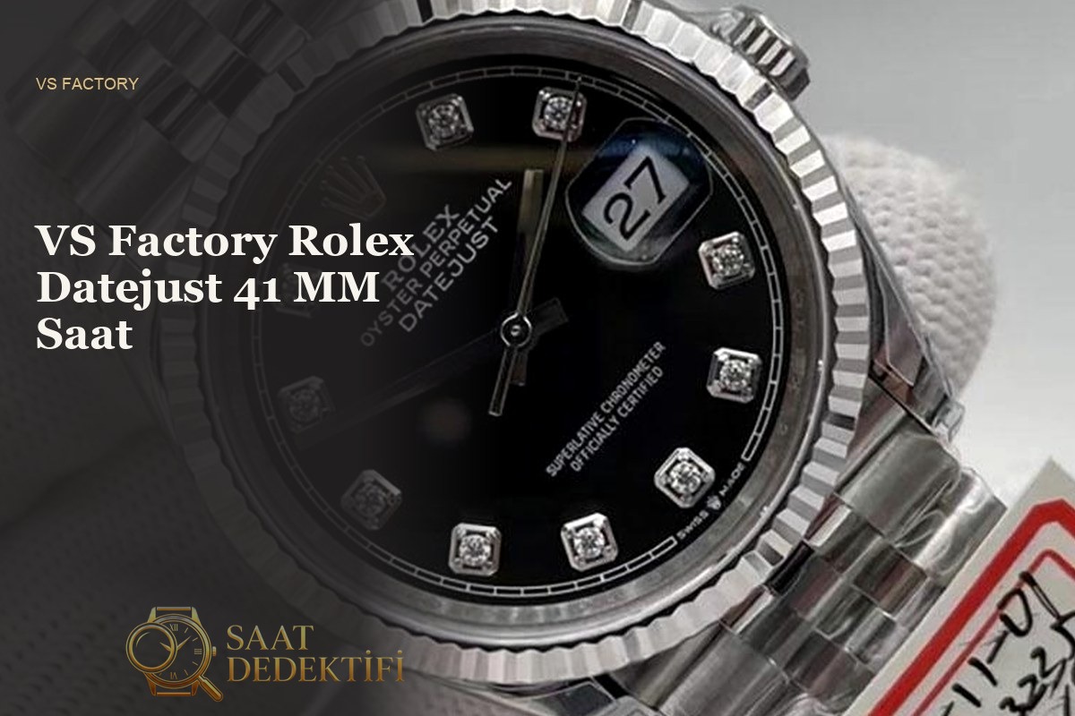 Rolex Datejust VS Factory İncelemesi - Ön Görünüm ve Kasa Tasarımı