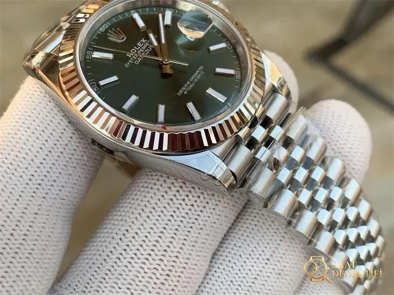 VS Factory Rolex Datejust V2 Yeşil İncelemesi - Arka Kapak ve Mekanizma Detayı
