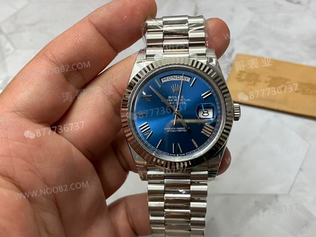VS Factory Rolex Day-Date DD, içindeki Dandong 3255 mekanizmasına rağmen neden ağırlıklandırılmamış? — 2. fotoğraf