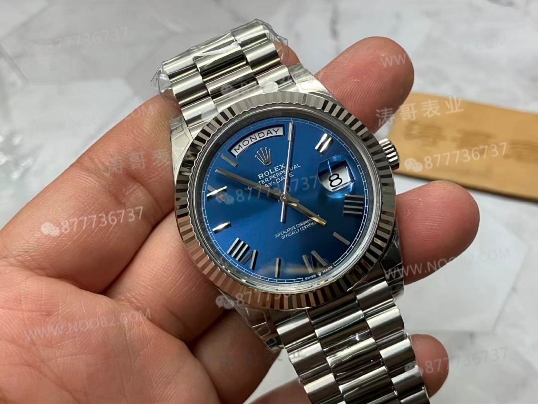 VS Factory Rolex Day-Date DD, içindeki Dandong 3255 mekanizmasına rağmen neden ağırlıklandırılmamış? — 3. fotoğraf