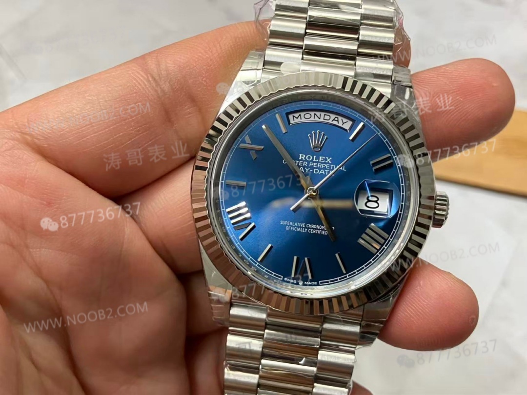 VS Factory Rolex Day-Date DD, içindeki Dandong 3255 mekanizmasına rağmen neden ağırlıklandırılmamış? — 4. fotoğraf