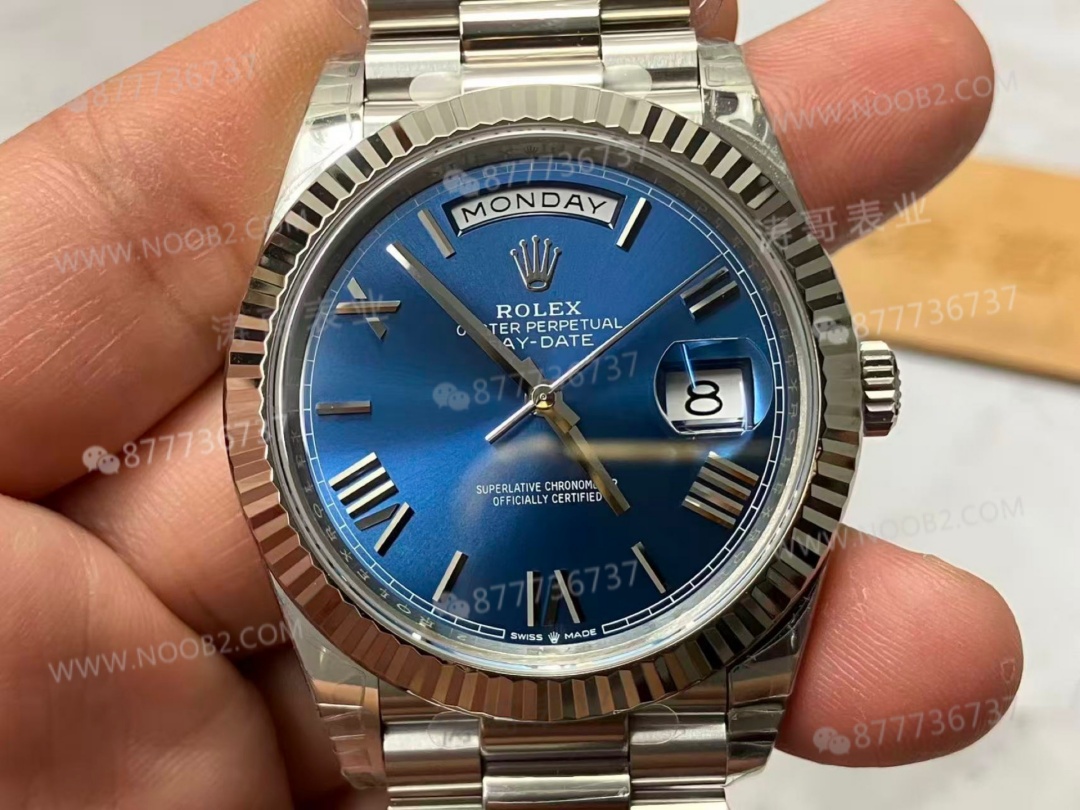 VS Factory Rolex Day-Date DD, içindeki Dandong 3255 mekanizmasına rağmen neden ağırlıklandırılmamış? — 5. fotoğraf