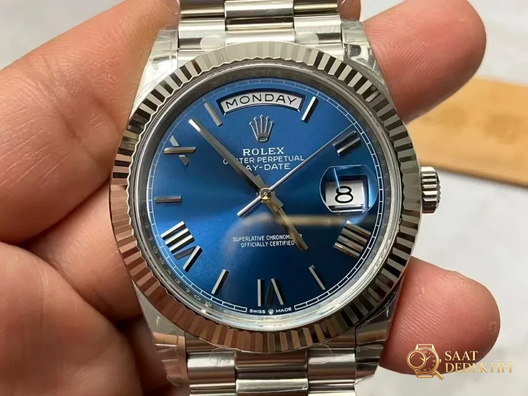 VS Factory Rolex Day-Date DD, içindeki Dandong 3255 mekanizmasına rağmen neden ağırlıklandırılmamış? - Bilezik, Toka ve Klips Mekanizması