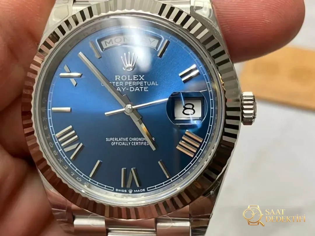 VS Factory Rolex Day-Date DD, içindeki Dandong 3255 mekanizmasına rağmen neden ağırlıklandırılmamış? - Makro Kadran ve İndeks İşçiliği