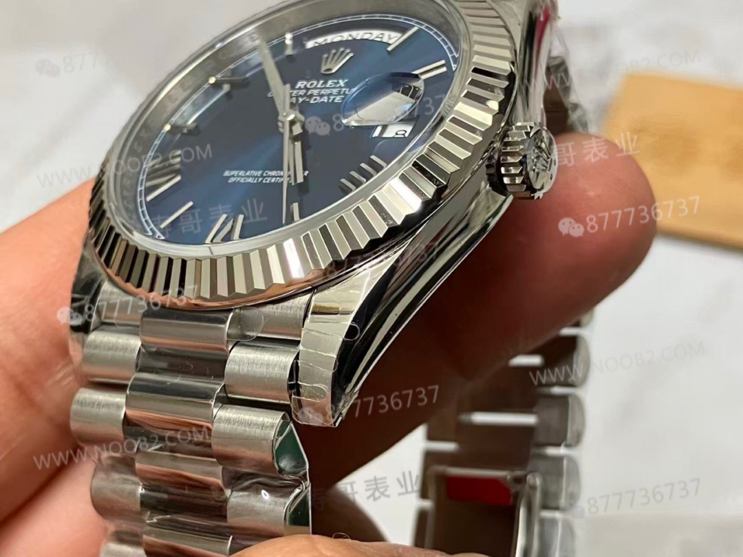 VS Factory Rolex Day-Date DD, içindeki Dandong 3255 mekanizmasına rağmen neden ağırlıklandırılmamış? — 10. fotoğraf