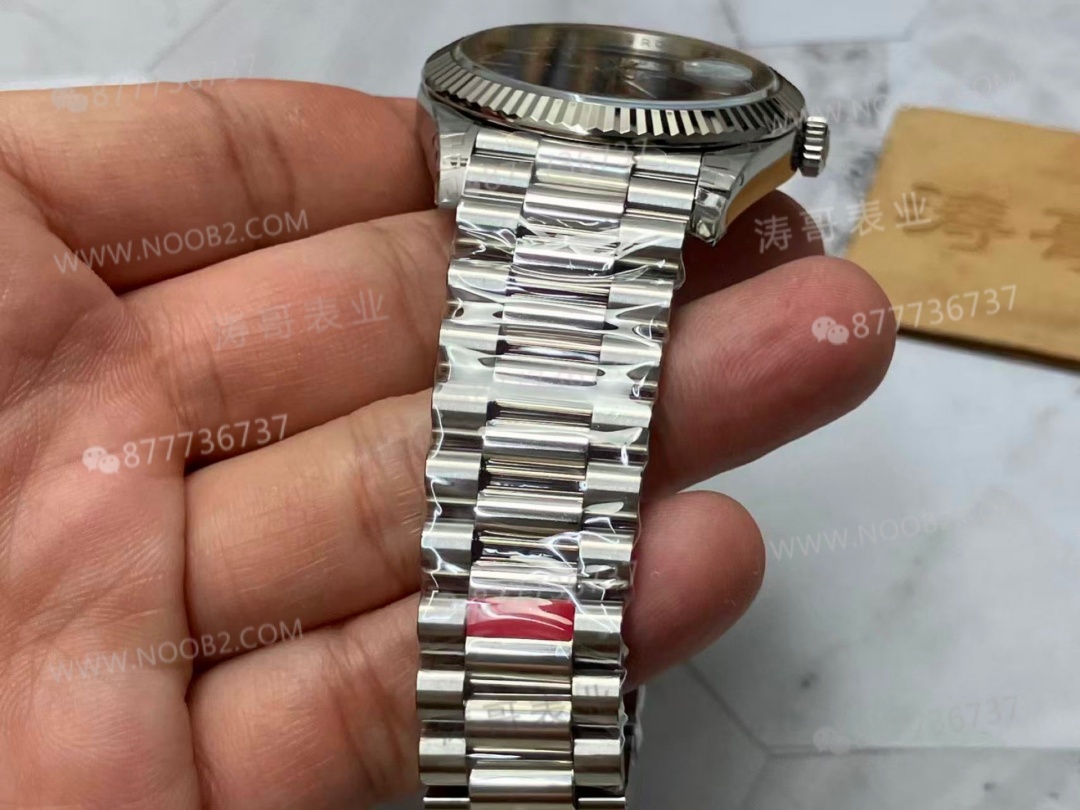 VS Factory Rolex Day-Date DD, içindeki Dandong 3255 mekanizmasına rağmen neden ağırlıklandırılmamış? — 12. fotoğraf