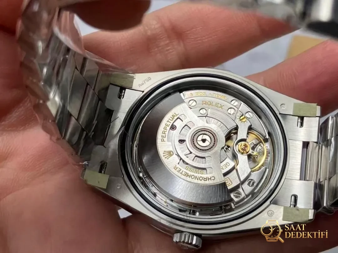 VS Factory Rolex Day-Date DD, içindeki Dandong 3255 mekanizmasına rağmen neden ağırlıklandırılmamış? - Koleksiyon ve Vitrin Görünümü