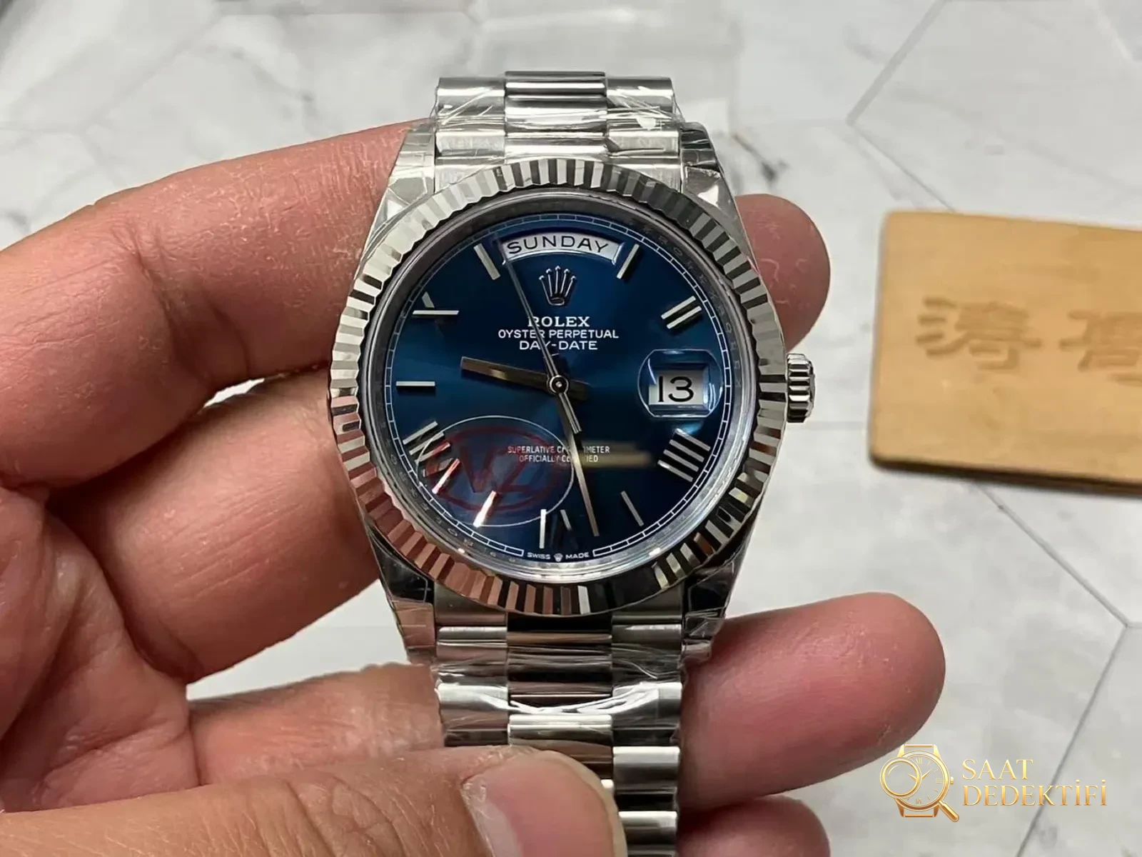 Rolex Day-Date 3255 VS Factory İncelemesi - Ön Görünüm ve Kasa Tasarımı
