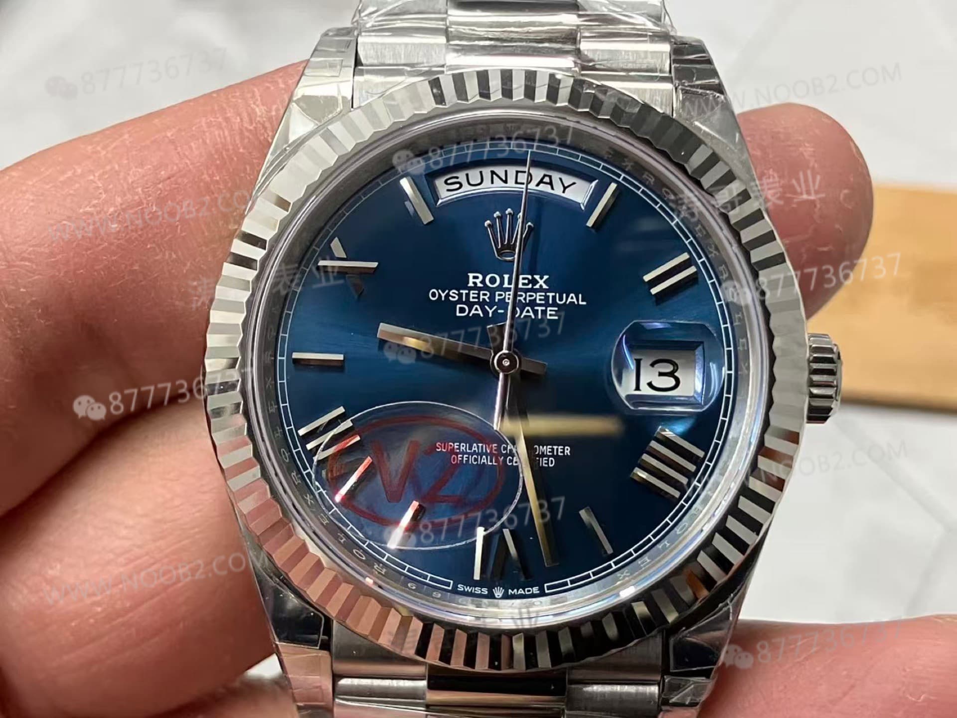 VS Factory Rolex Day-Date V2 ağırlıklı versiyon 182 gram, Dandong 3255 mekanizmasıyla diğer fabrikaları alt ediyor mu? — 4. fotoğraf