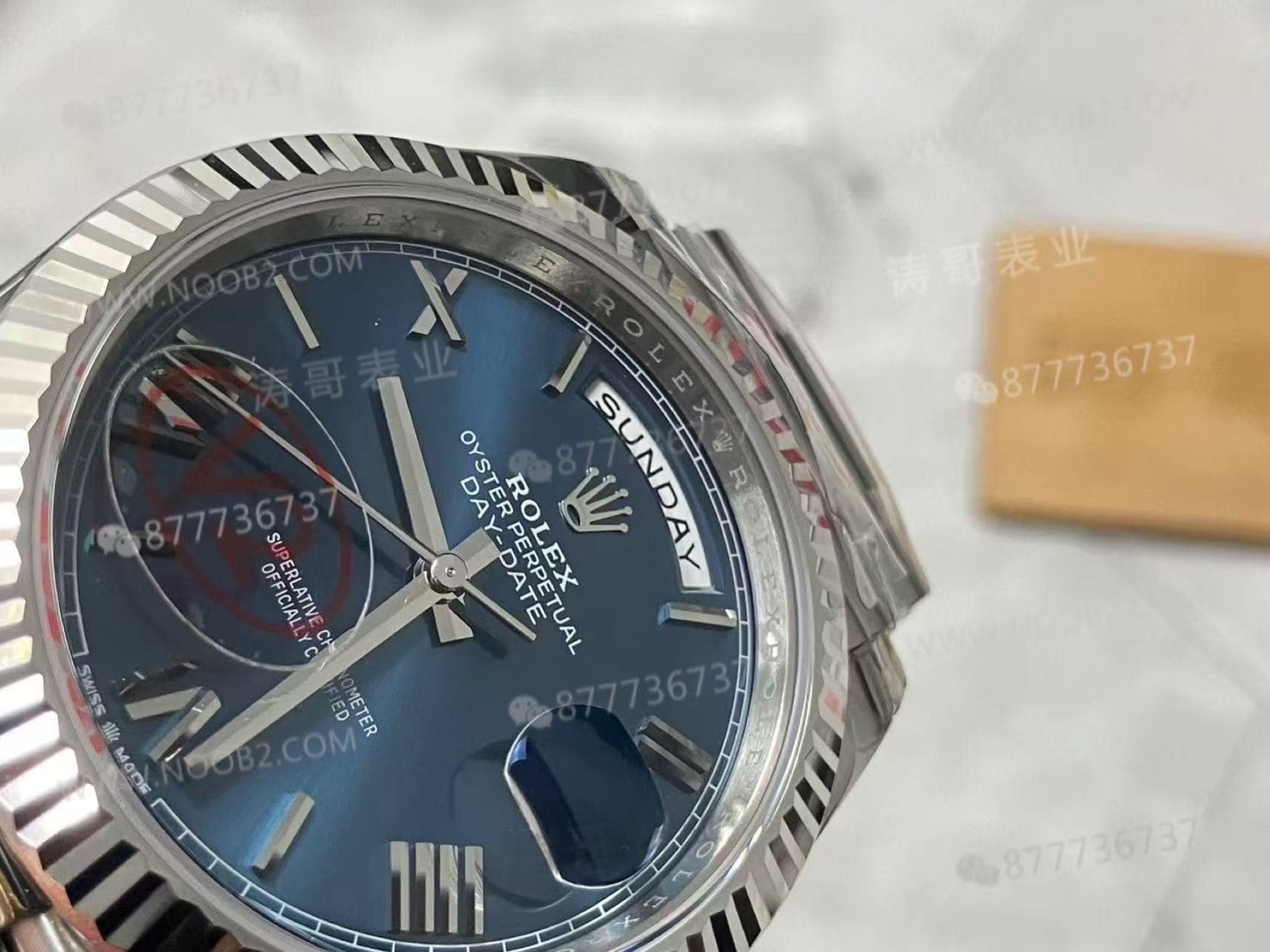 VS Factory Rolex Day-Date V2 ağırlıklı versiyon 182 gram, Dandong 3255 mekanizmasıyla diğer fabrikaları alt ediyor mu? — 8. fotoğraf