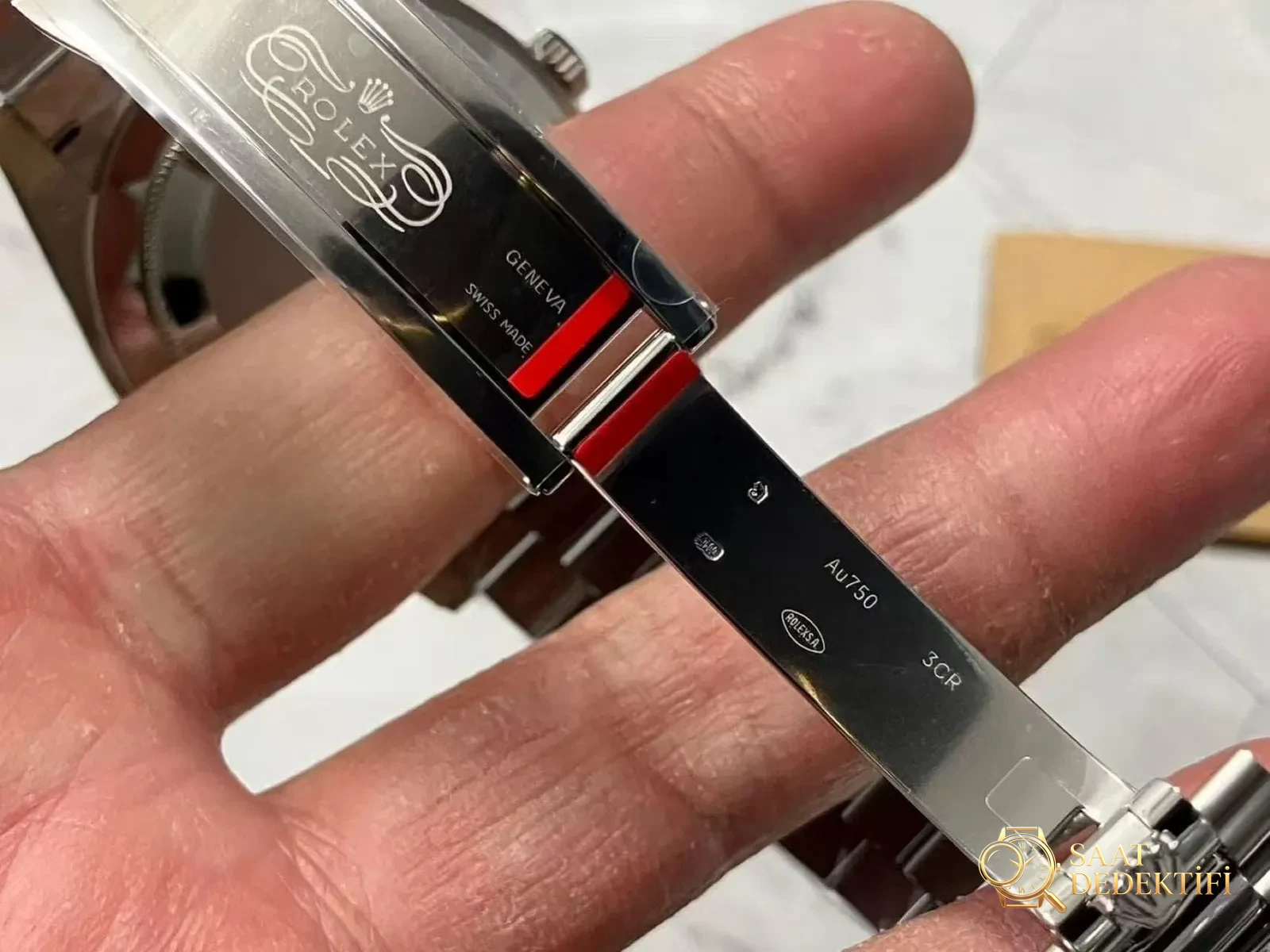 VS Factory Rolex Day-Date V2 ağırlıklı versiyon 182 gram, Dandong 3255 mekanizmasıyla diğer fabrikaları alt ediyor mu? - Toka İçi Mikro Ayar Mekanizması