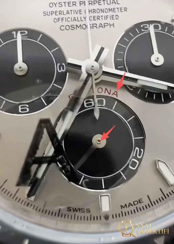 VS Factory Daytona 126519 İbre ve Masif Merkez Mili İşçiliği