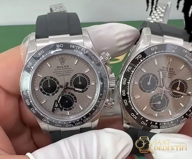 Daytona 126519 Kadran Güneş Işını ve Renk Geçişleri Karşılaştırması