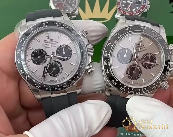 VS Factory vs Standart Kalite Daytona 126519 Ön Görünüm Karşılaştırması