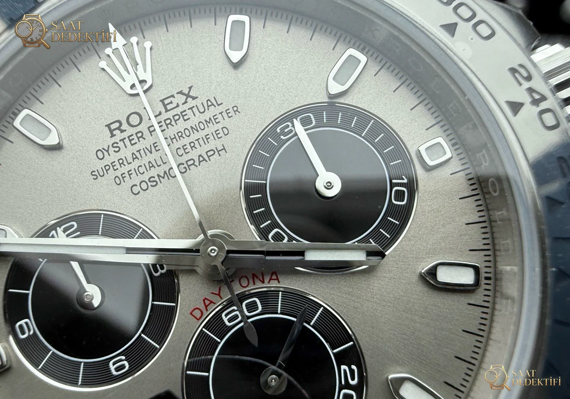 VS Factory Rolex Daytona Ghost Gri 184g Ağırlıklı Kasa İncelemesi - Makro Laboratuvar ve Detay İncelemesi