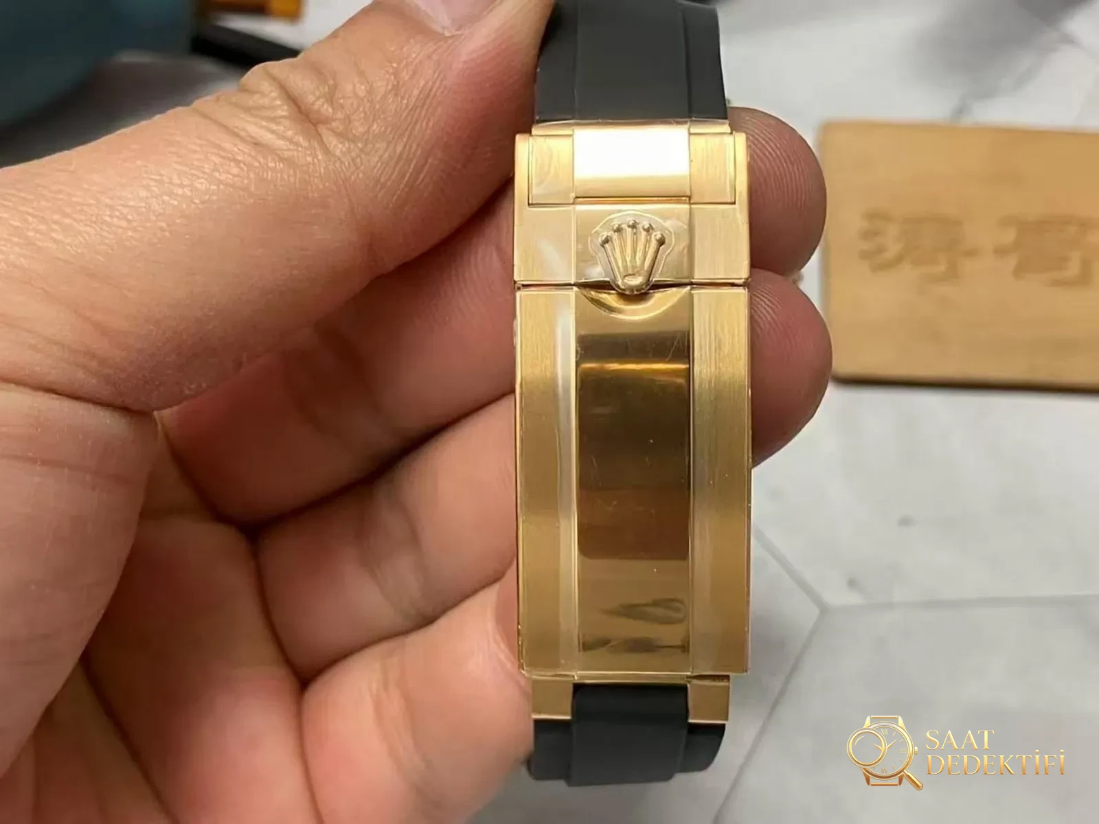 VS Factory Rolex Daytona Tiffany Mavisi, Dandong 4131 mekanizma, 137 g ağırlık: işçilik nasıl? - Tepe Koruması ve Ayar Fonksiyonu